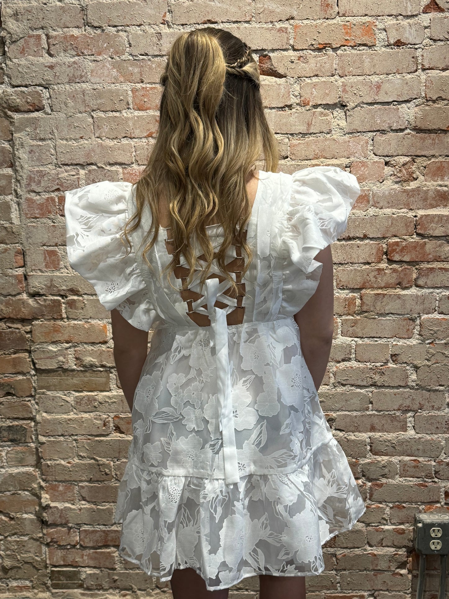 Petra White Dress