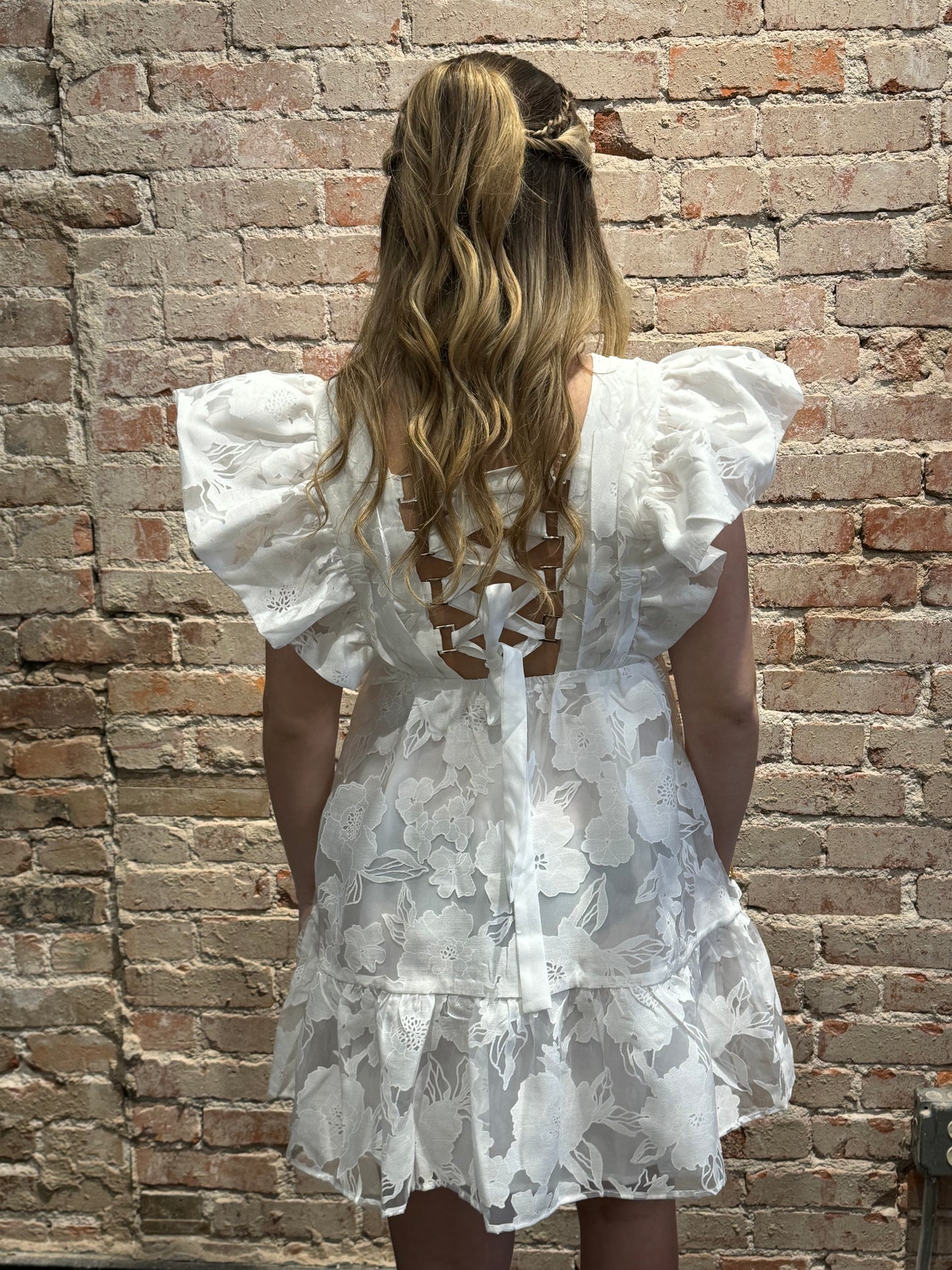 Petra White Dress