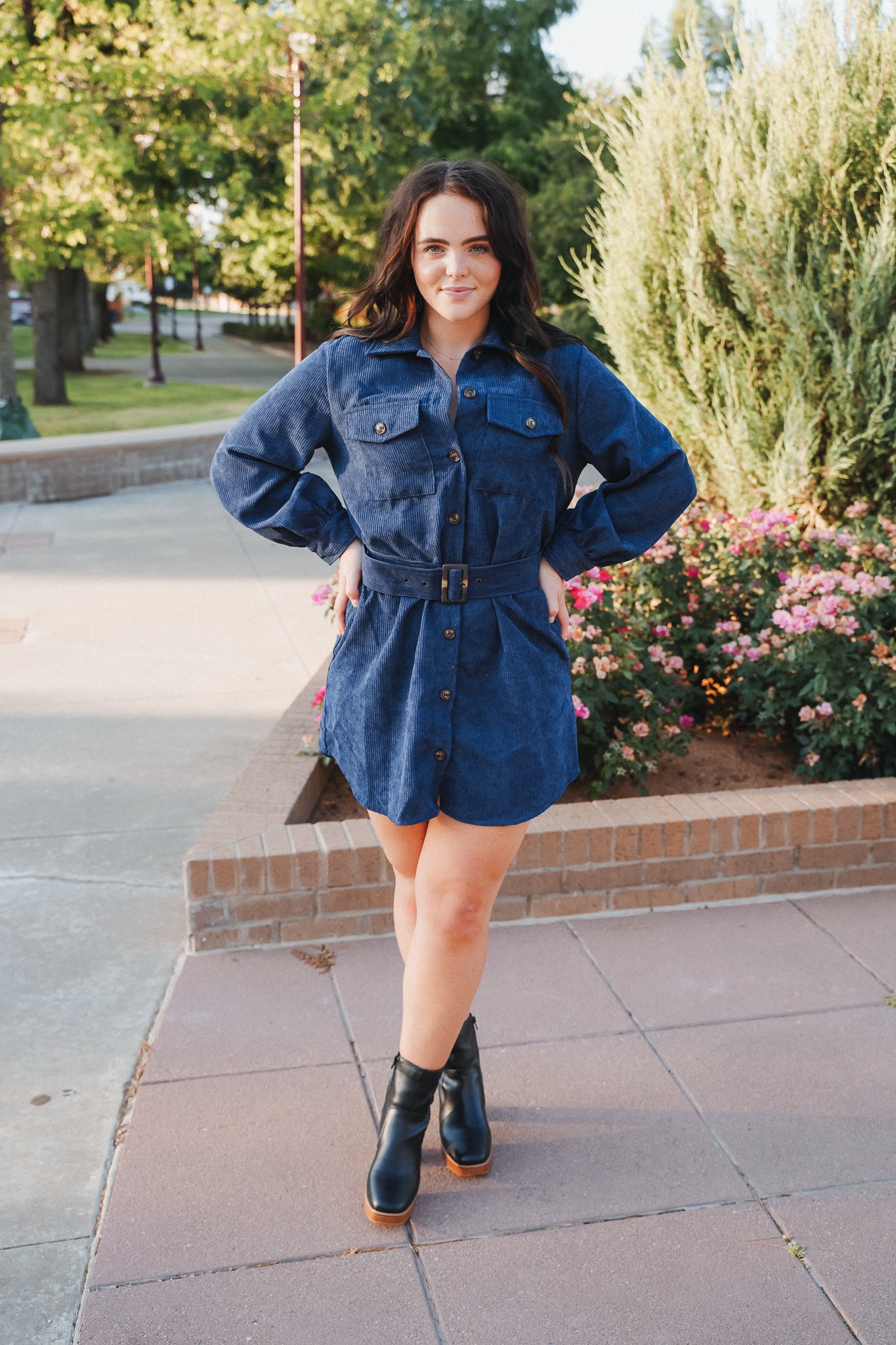 Willow Corduroy Dress