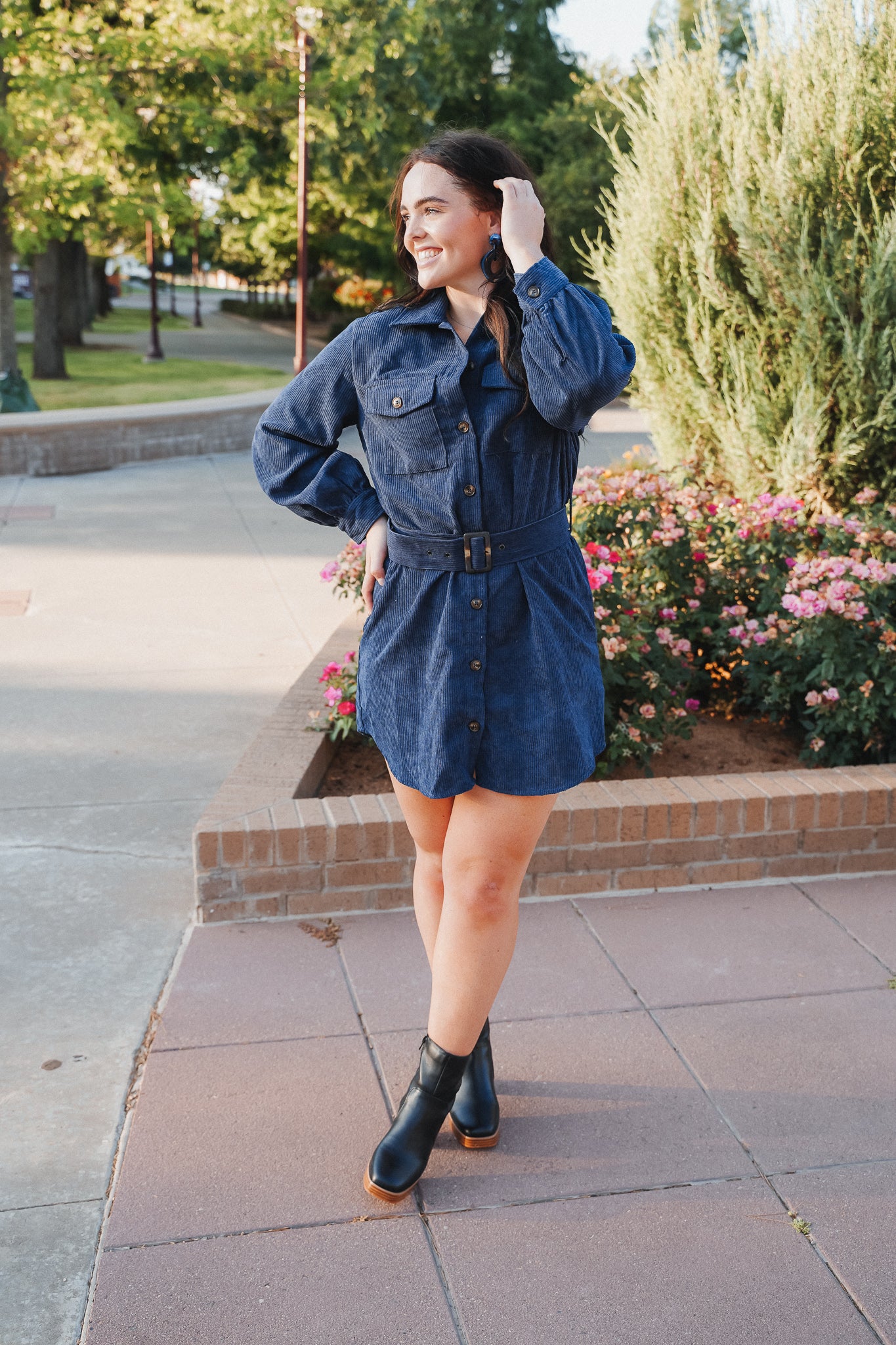 Willow Corduroy Dress