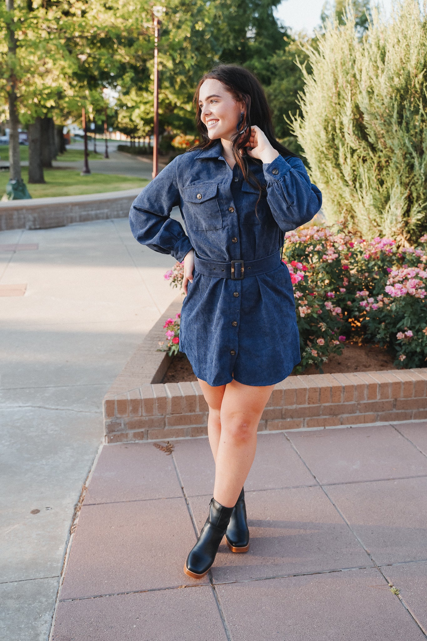 Willow Corduroy Dress