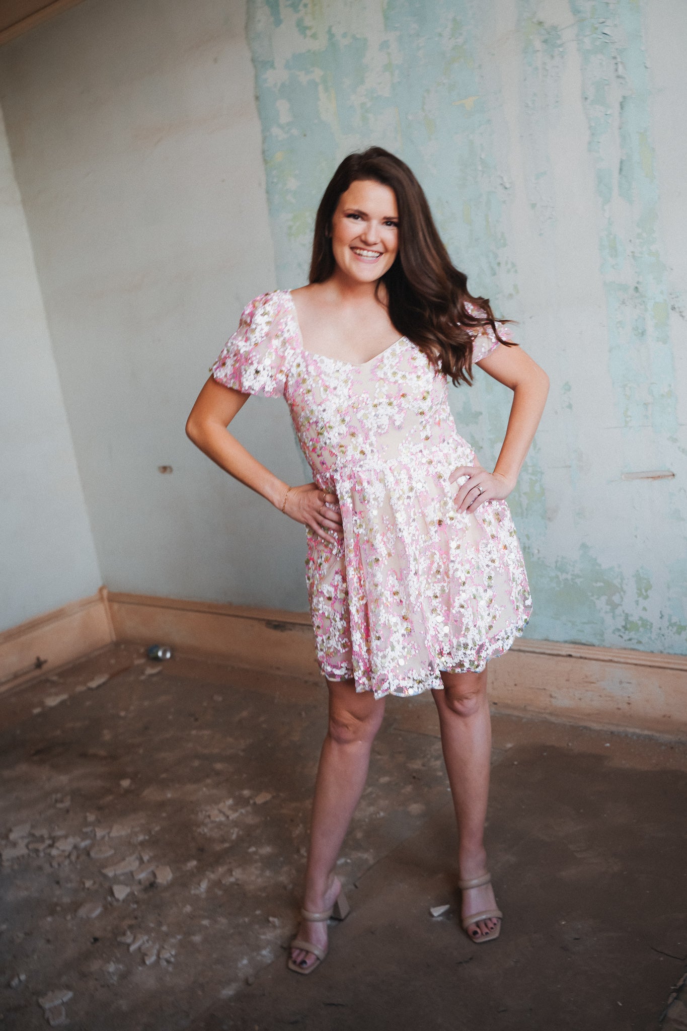 Tiana Dress w Sequins