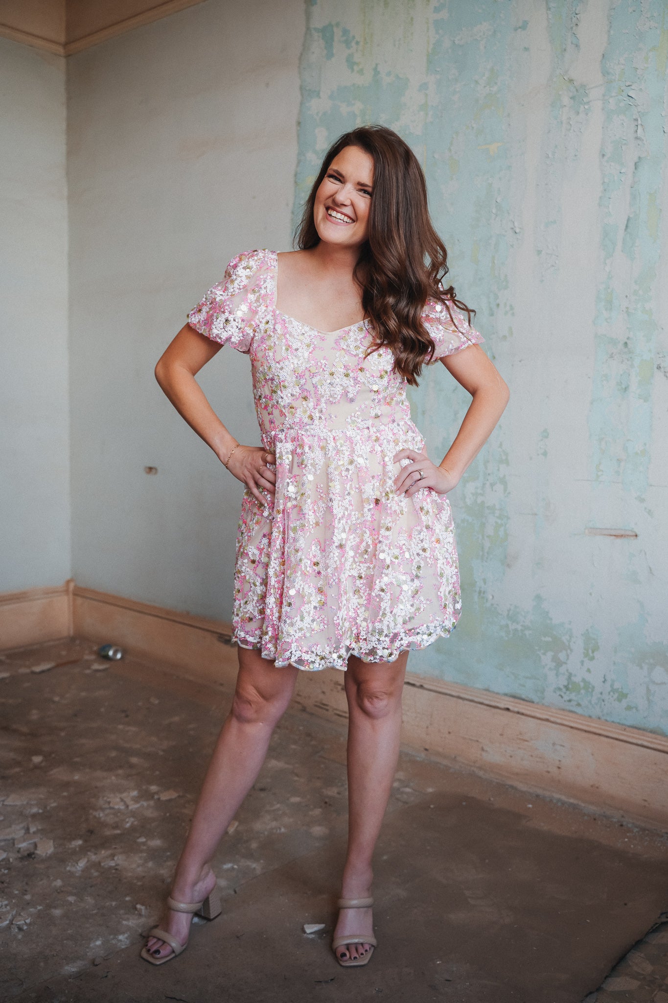Tiana Dress w Sequins
