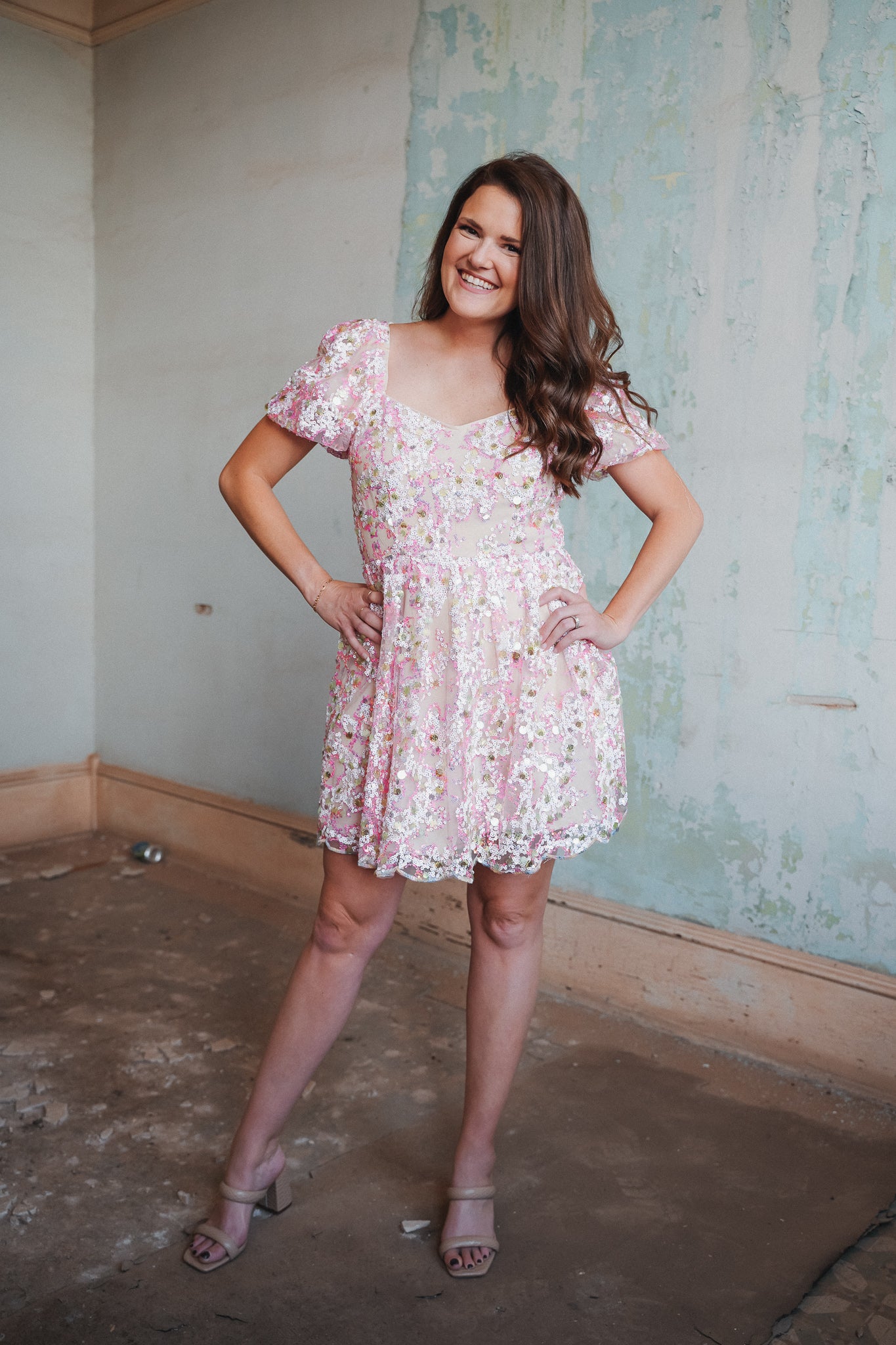 Tiana Dress w Sequins