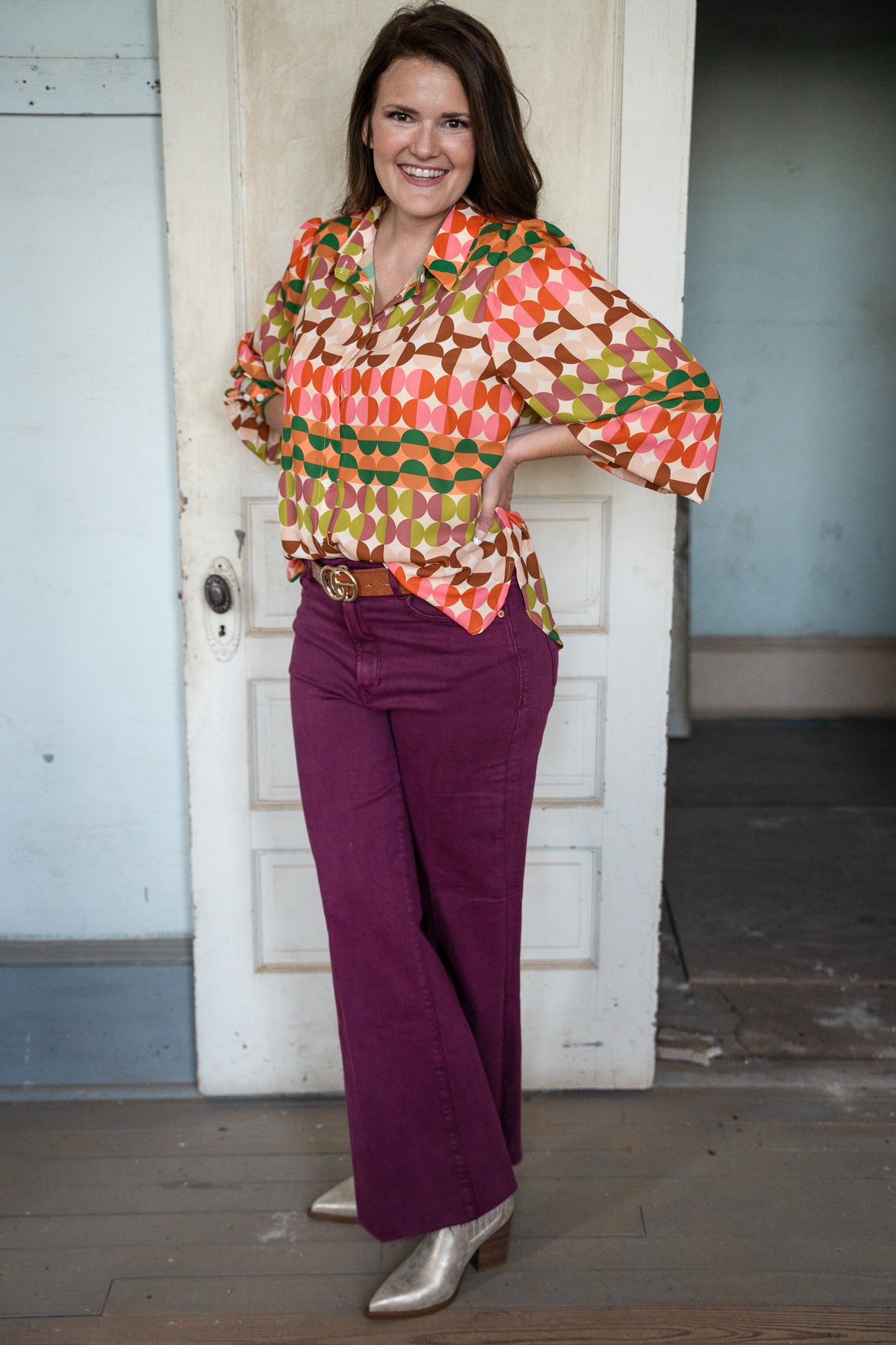Fiona Purple Potion Pant