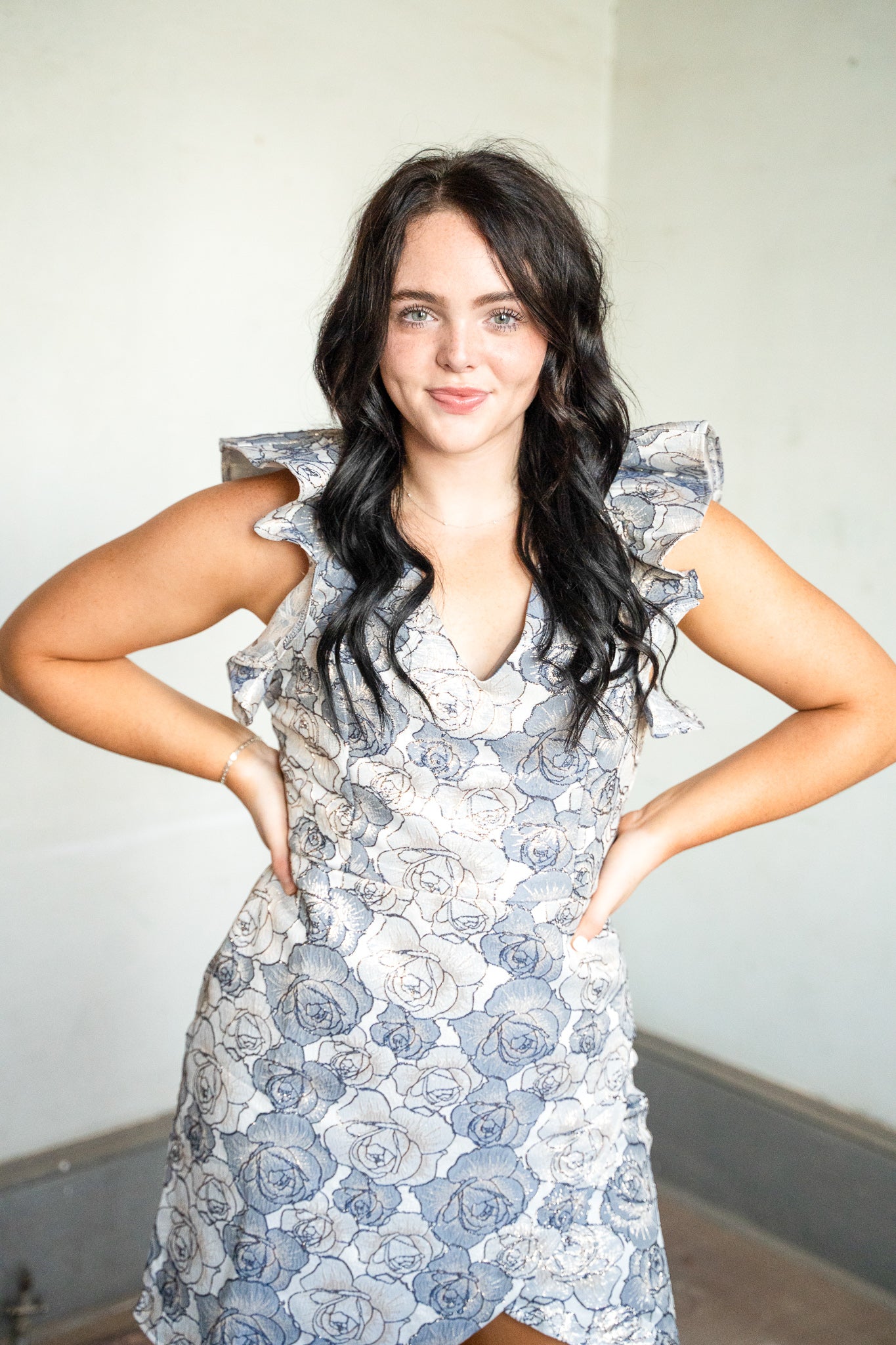 Callista Jacquard Dress