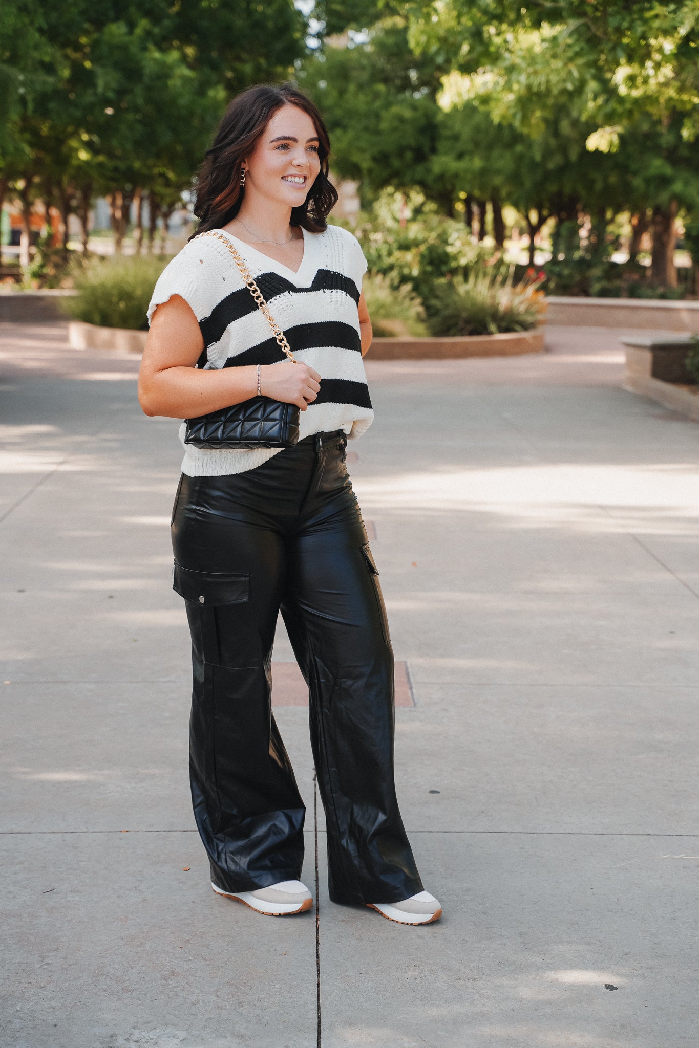 Stella Pleather Cargo Pant