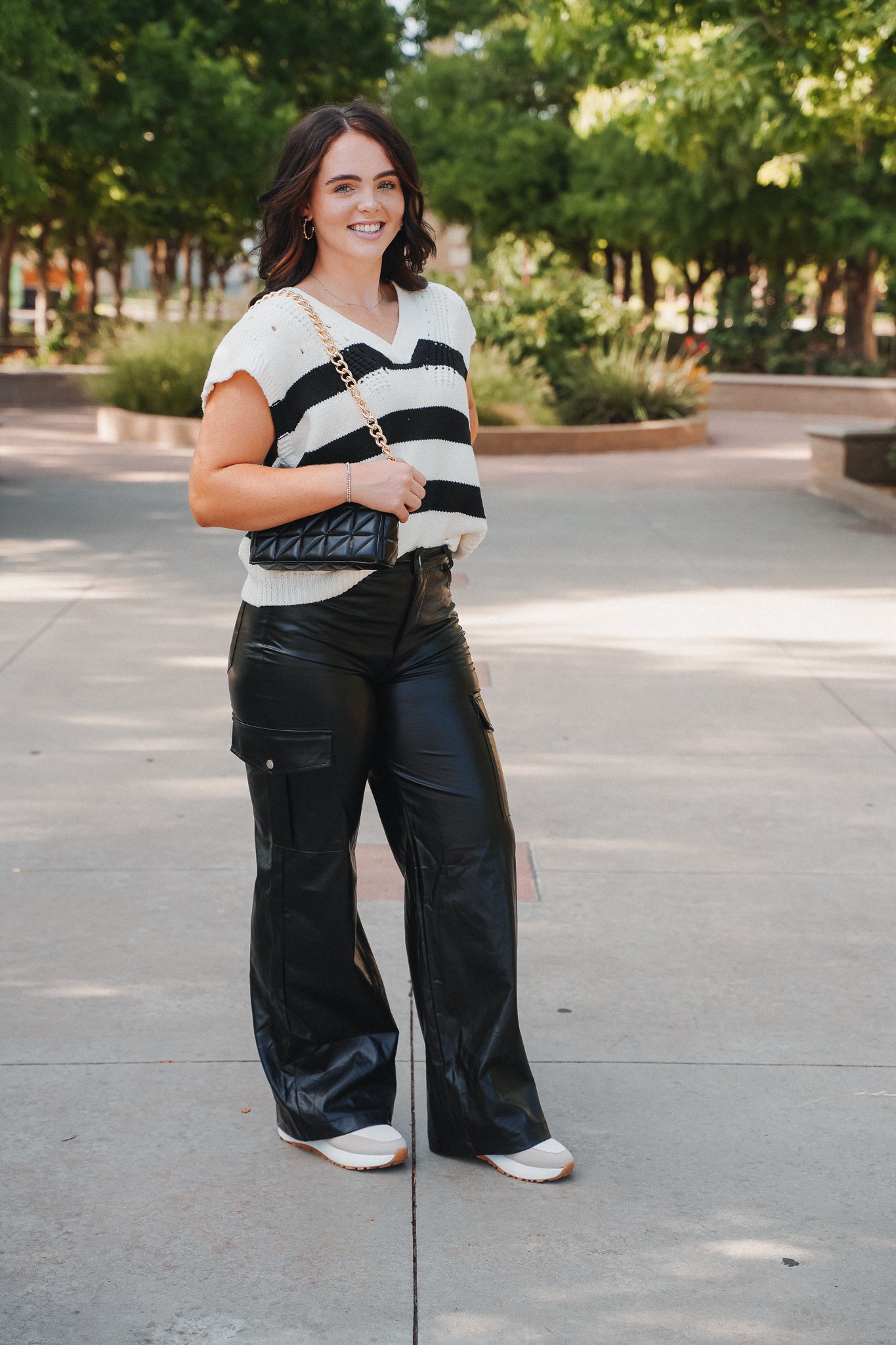 Stella Pleather Cargo Pant