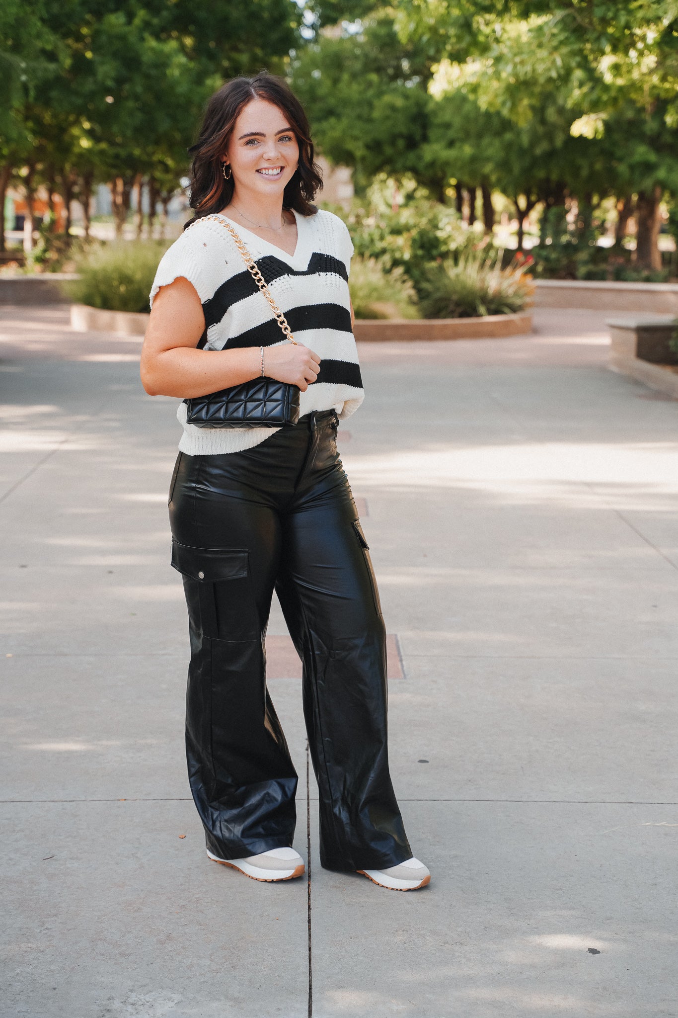 Stella Pleather Cargo Pant