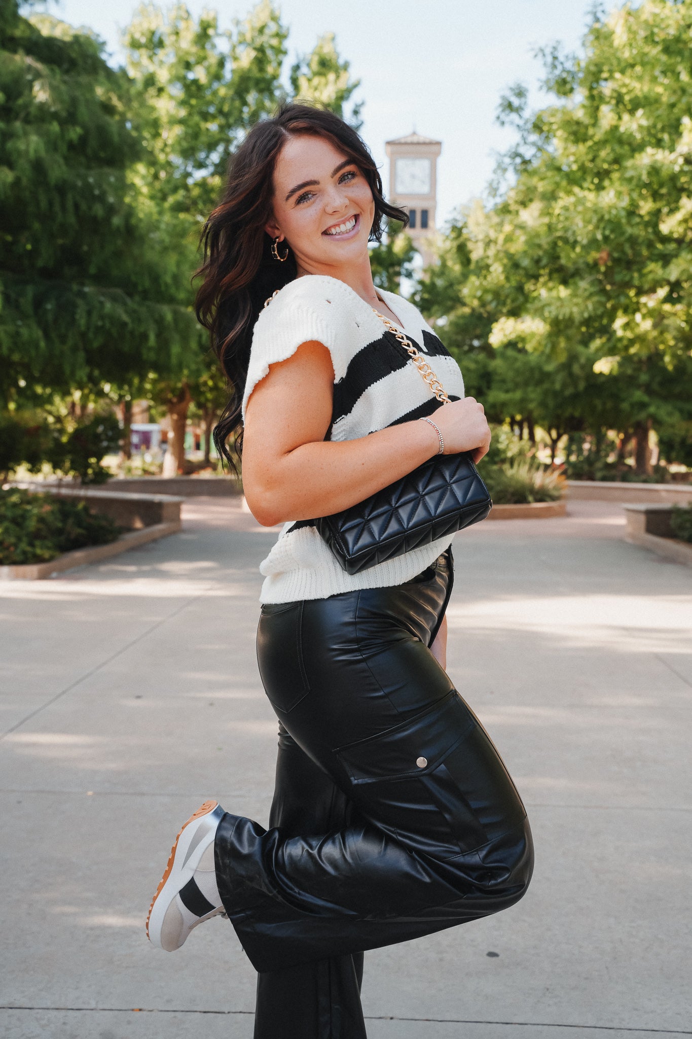 Stella Pleather Cargo Pant