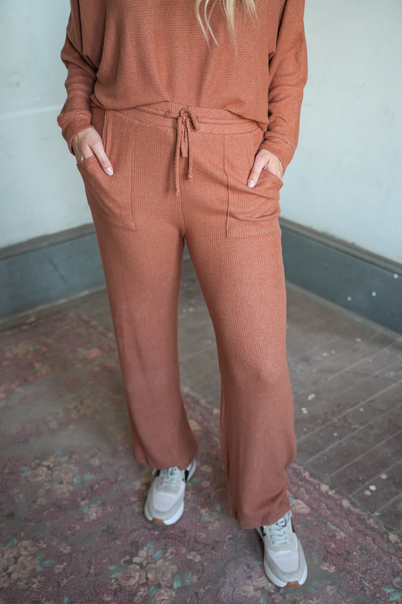 Corrine Ribbed Bottoms