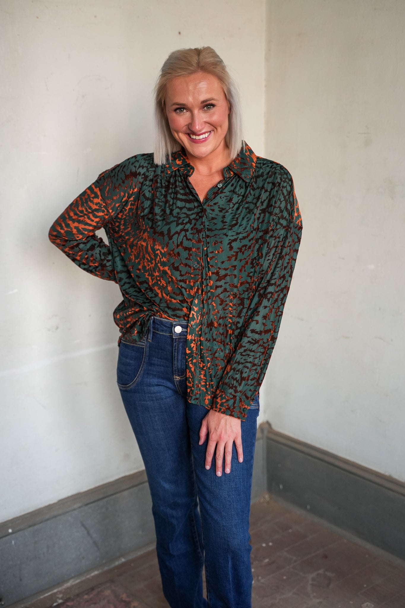 Shay Velvet Top