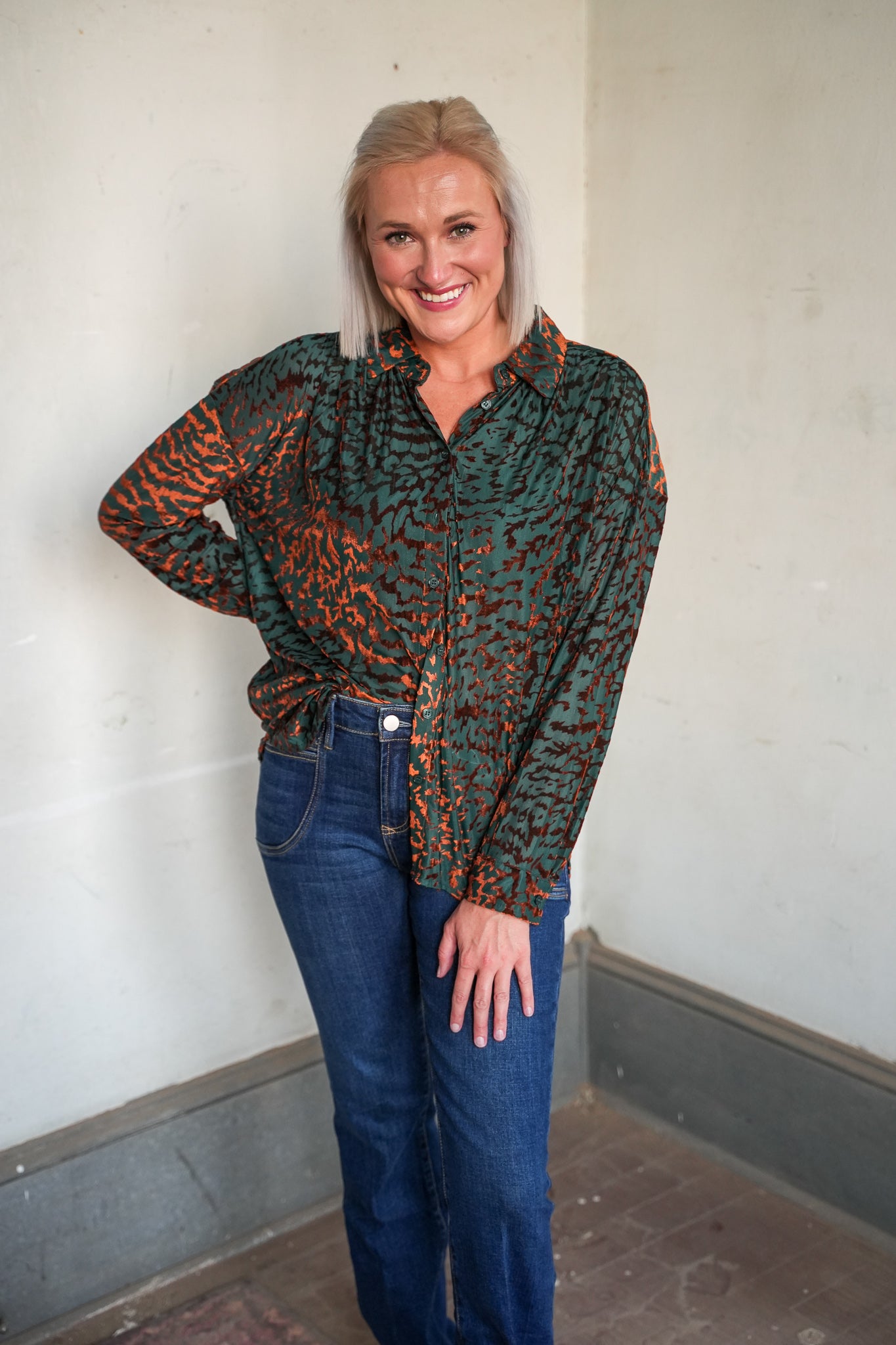 Shay Velvet Top