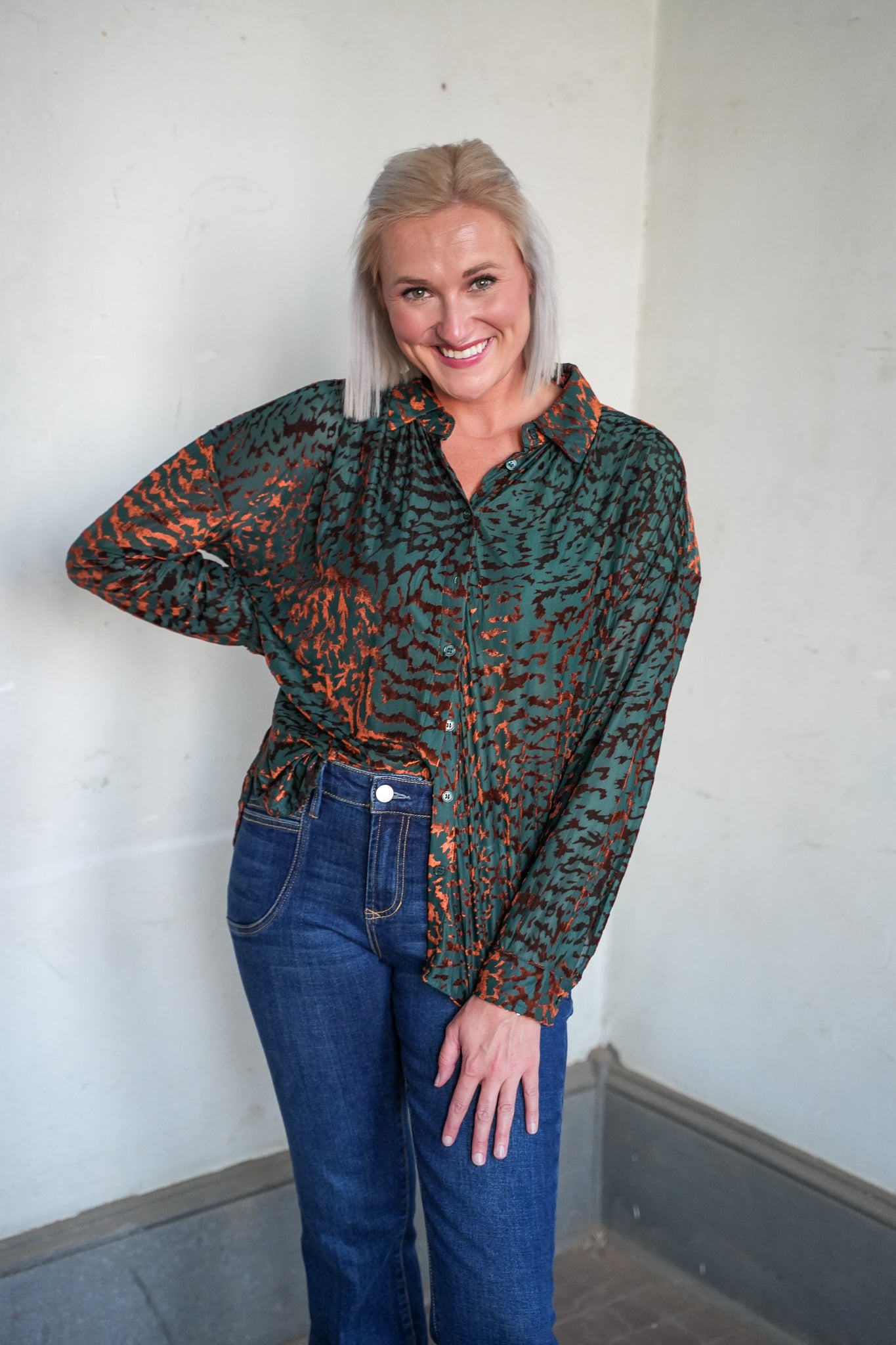 Shay Velvet Top