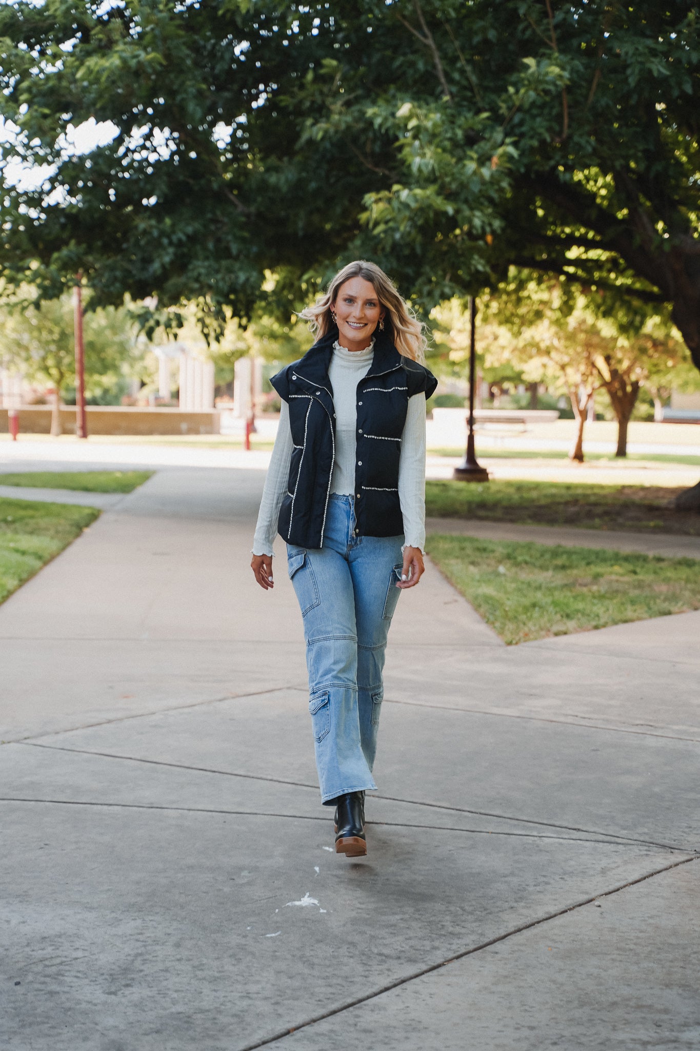 Sheree Cropped TurtleNeck Top