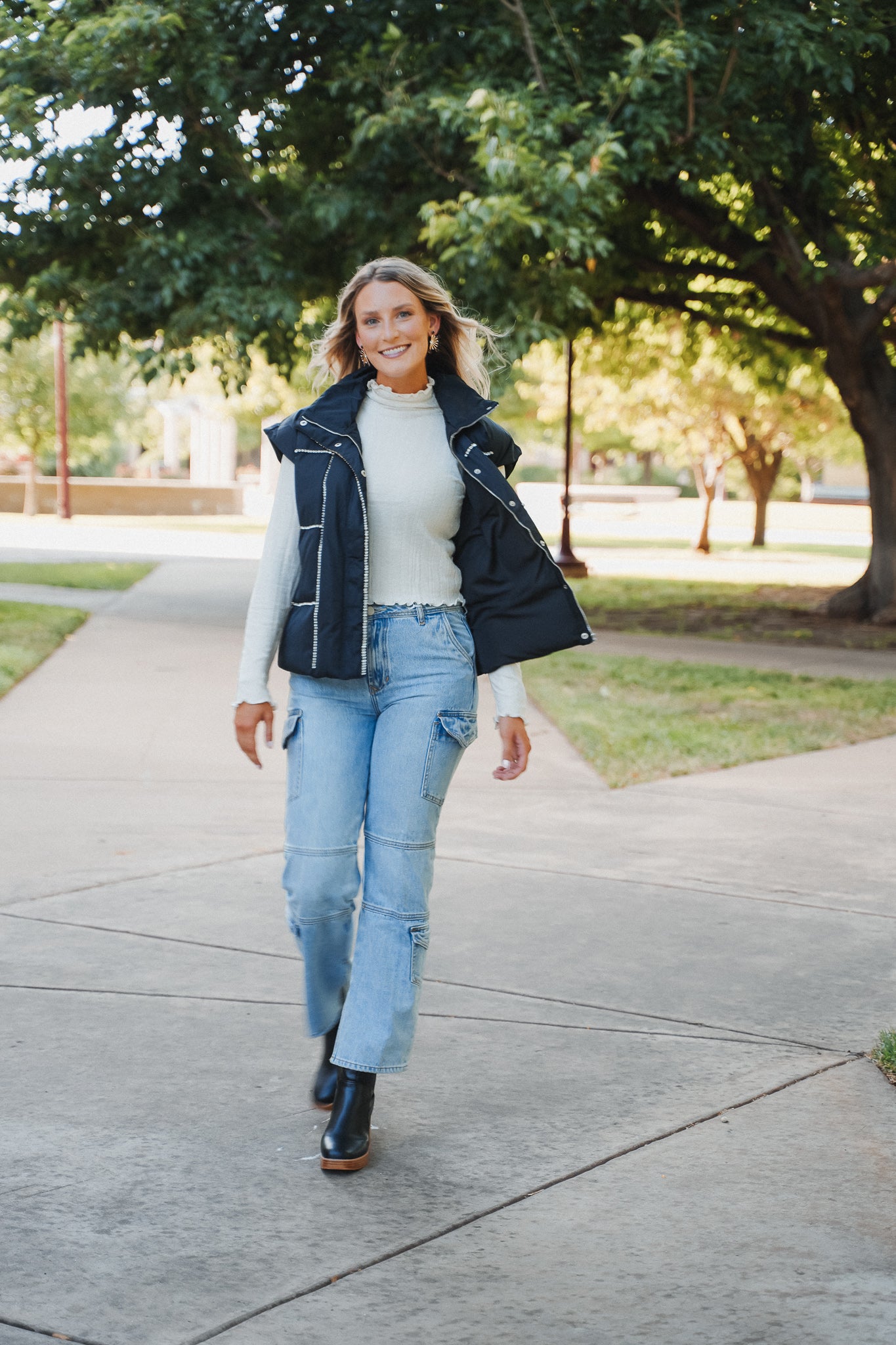 Sheree Cropped TurtleNeck Top