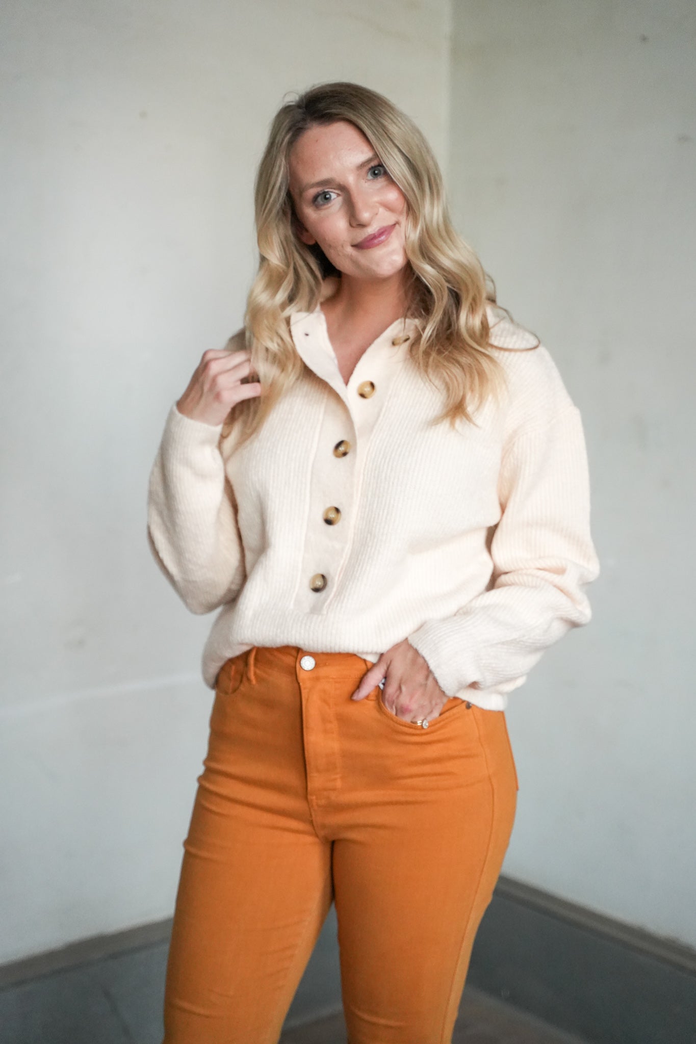 Blair Button Down Sweater