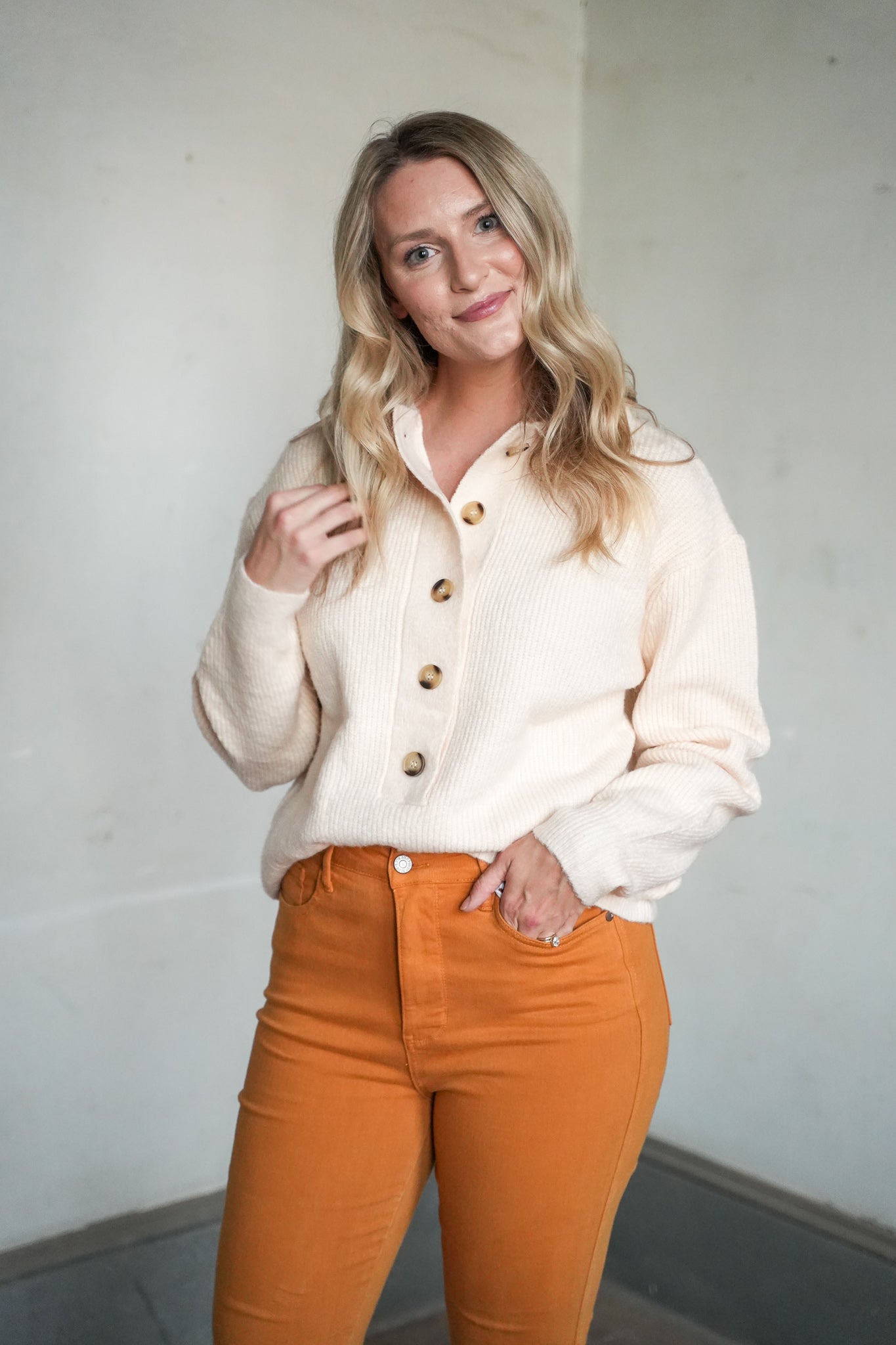Blair Button Down Sweater