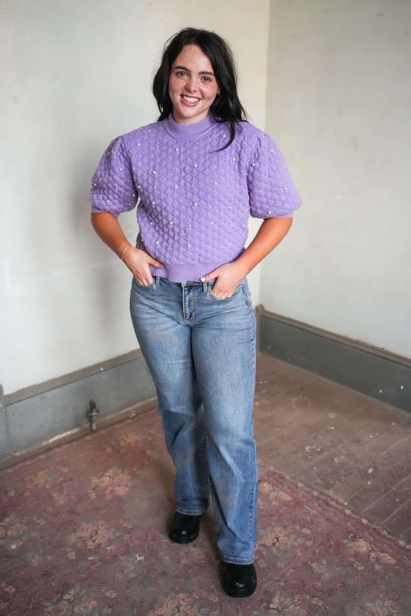 Madeline Puff Sleeve Sweater