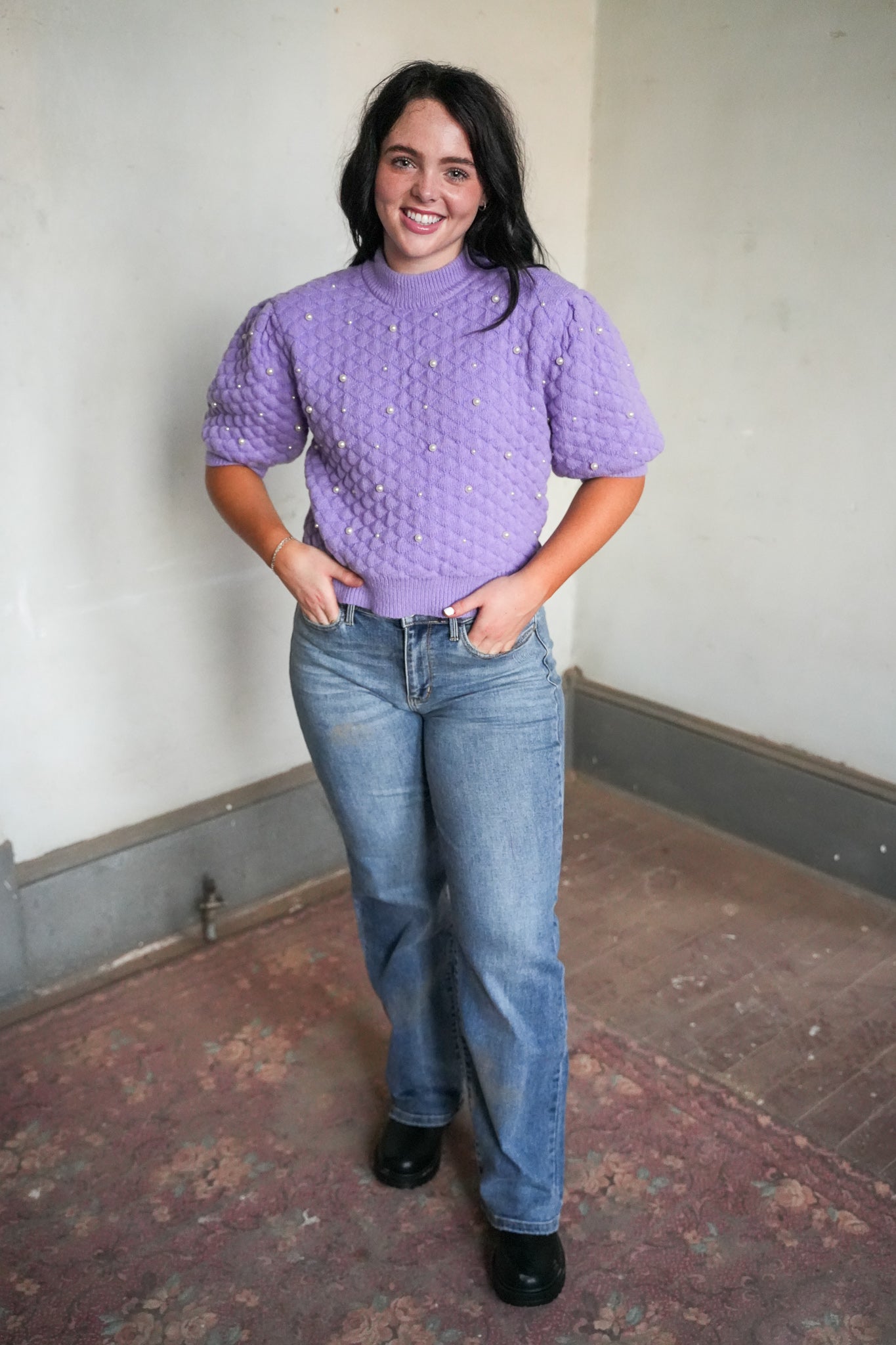 Madeline Puff Sleeve Sweater