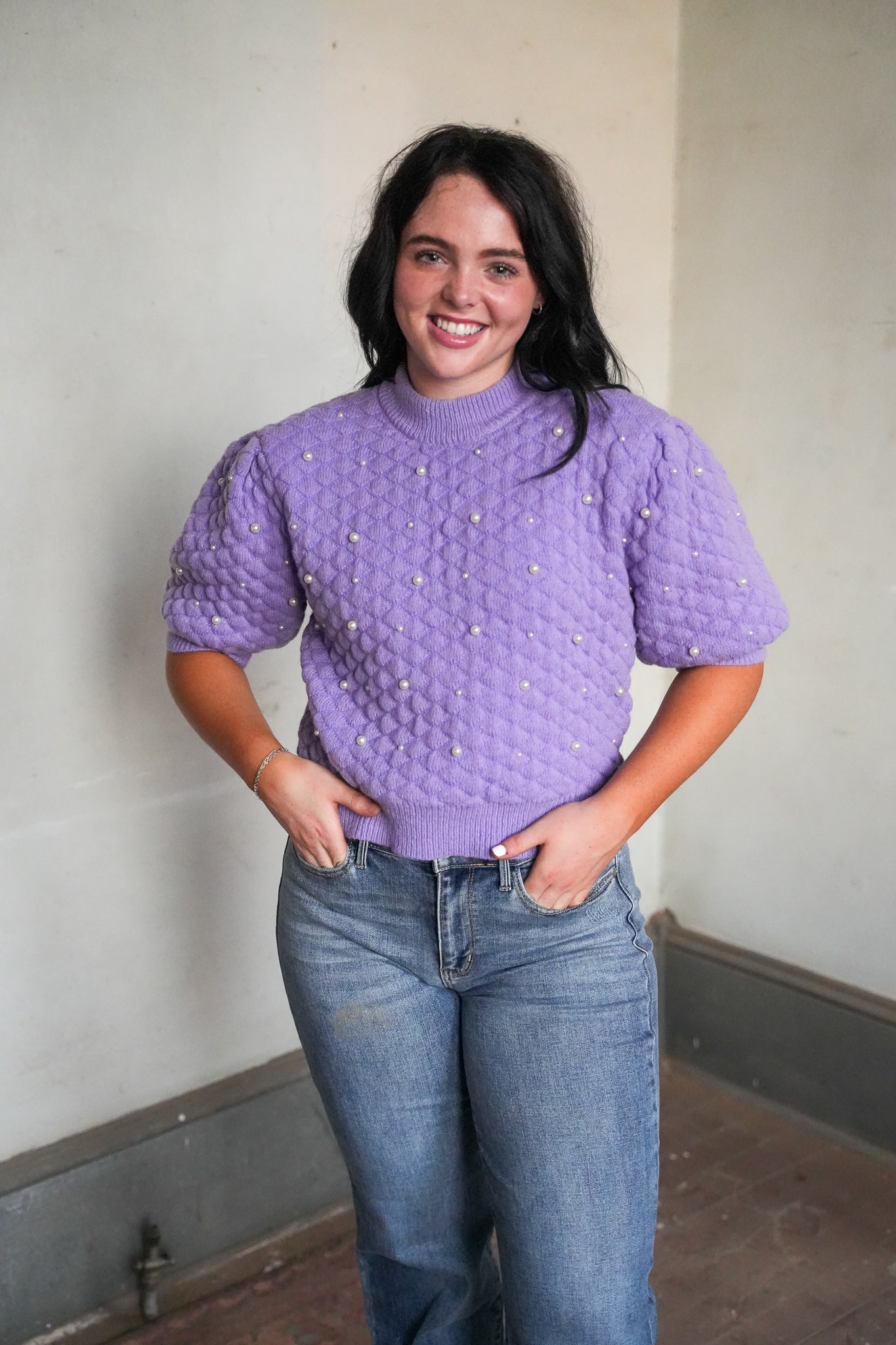 Madeline Puff Sleeve Sweater