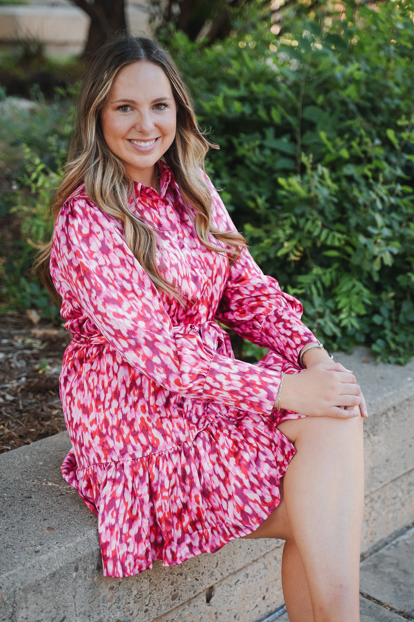 Stormi Printed Dress