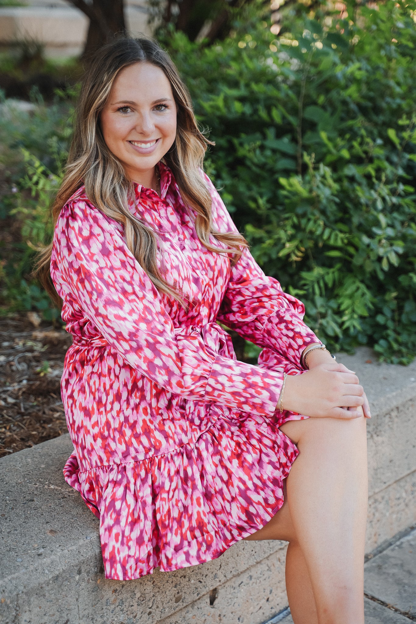 Stormi Printed Dress