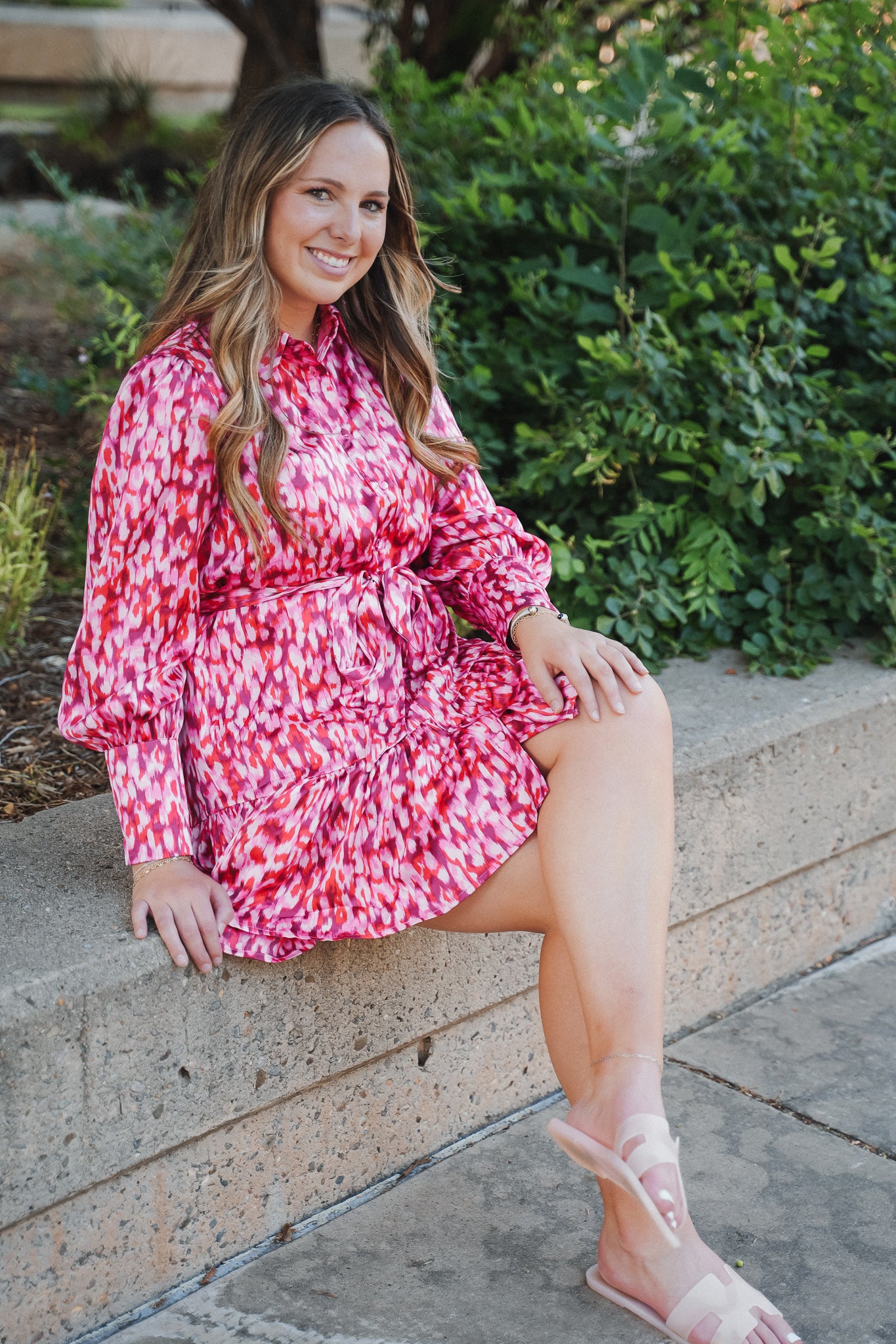 Stormi Printed Dress