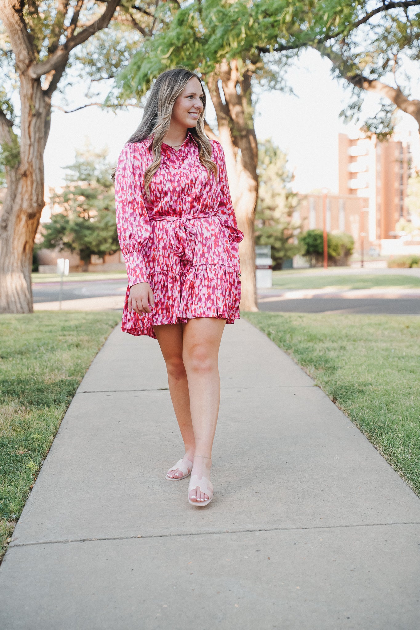 Stormi Printed Dress