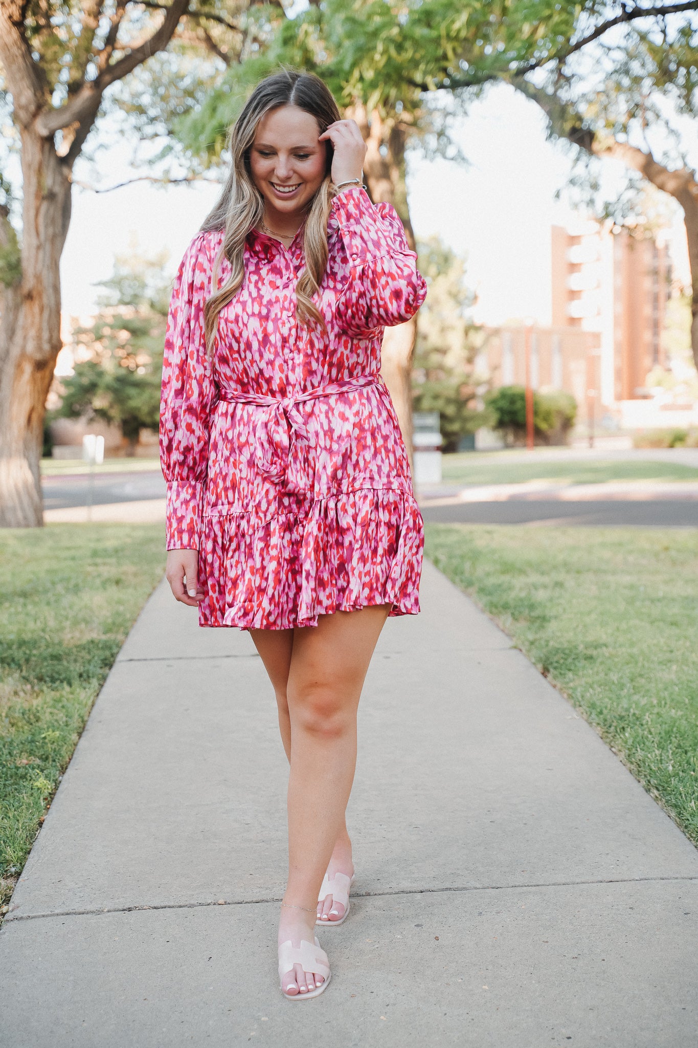 Stormi Printed Dress
