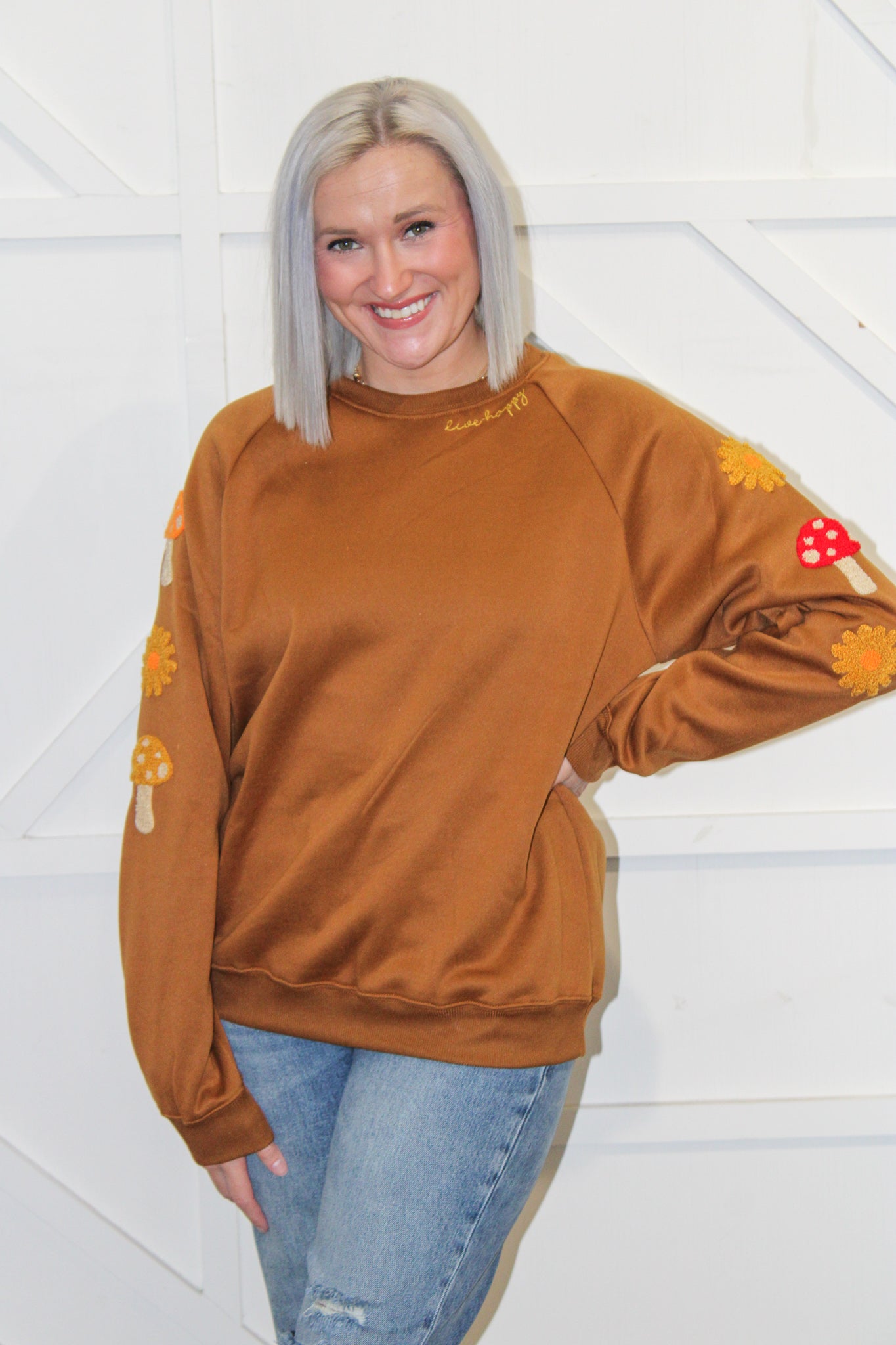Sparkle Crew Sweatshirt