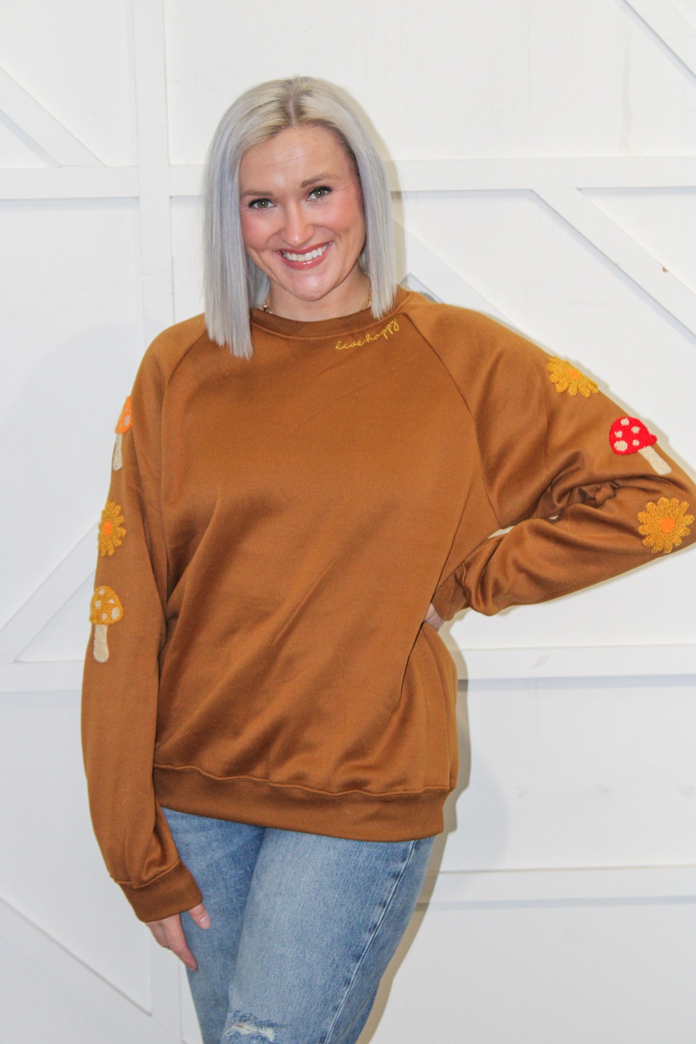 Sparkle Crew Sweatshirt