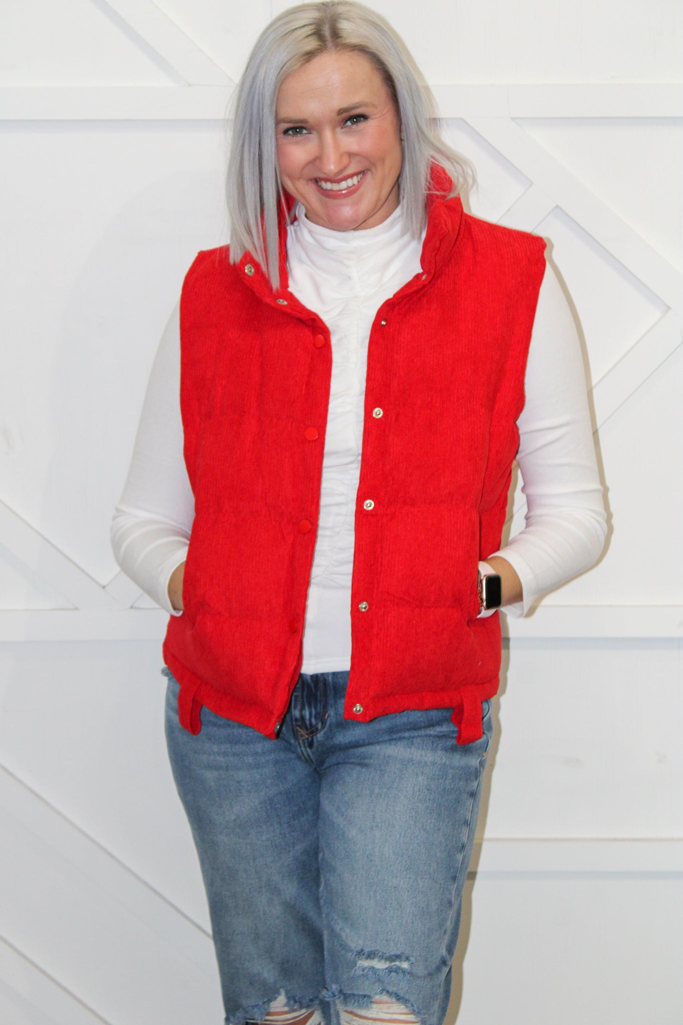 Georgia Corduroy Vest