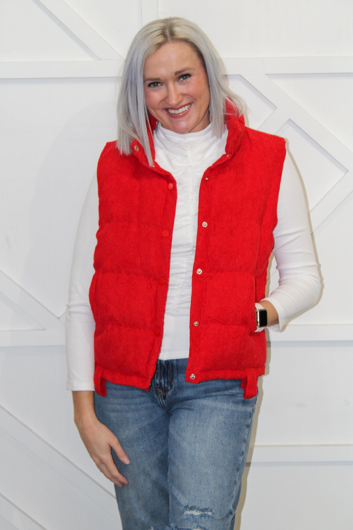 Georgia Corduroy Vest
