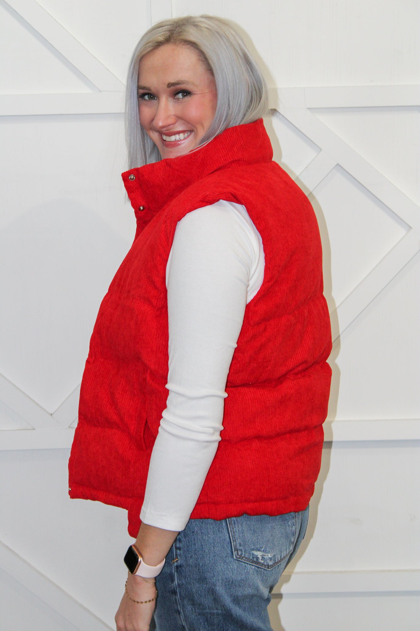 Georgia Corduroy Vest
