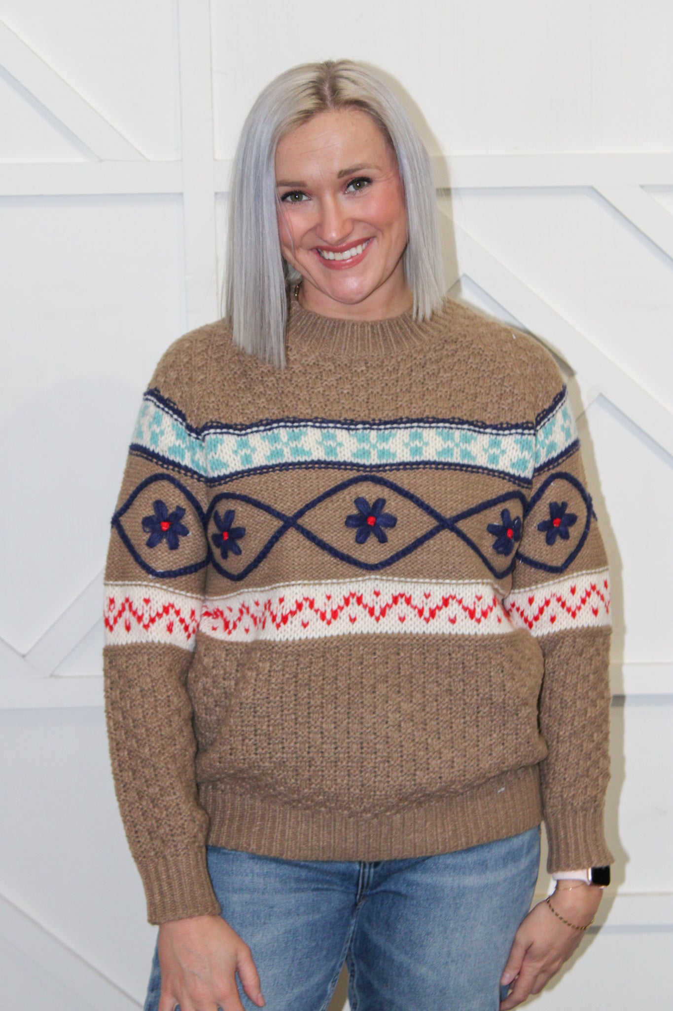 Willow Mocha Sweater