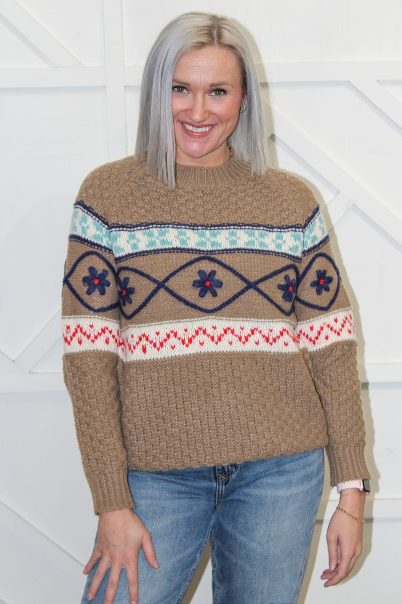 Willow Mocha Sweater