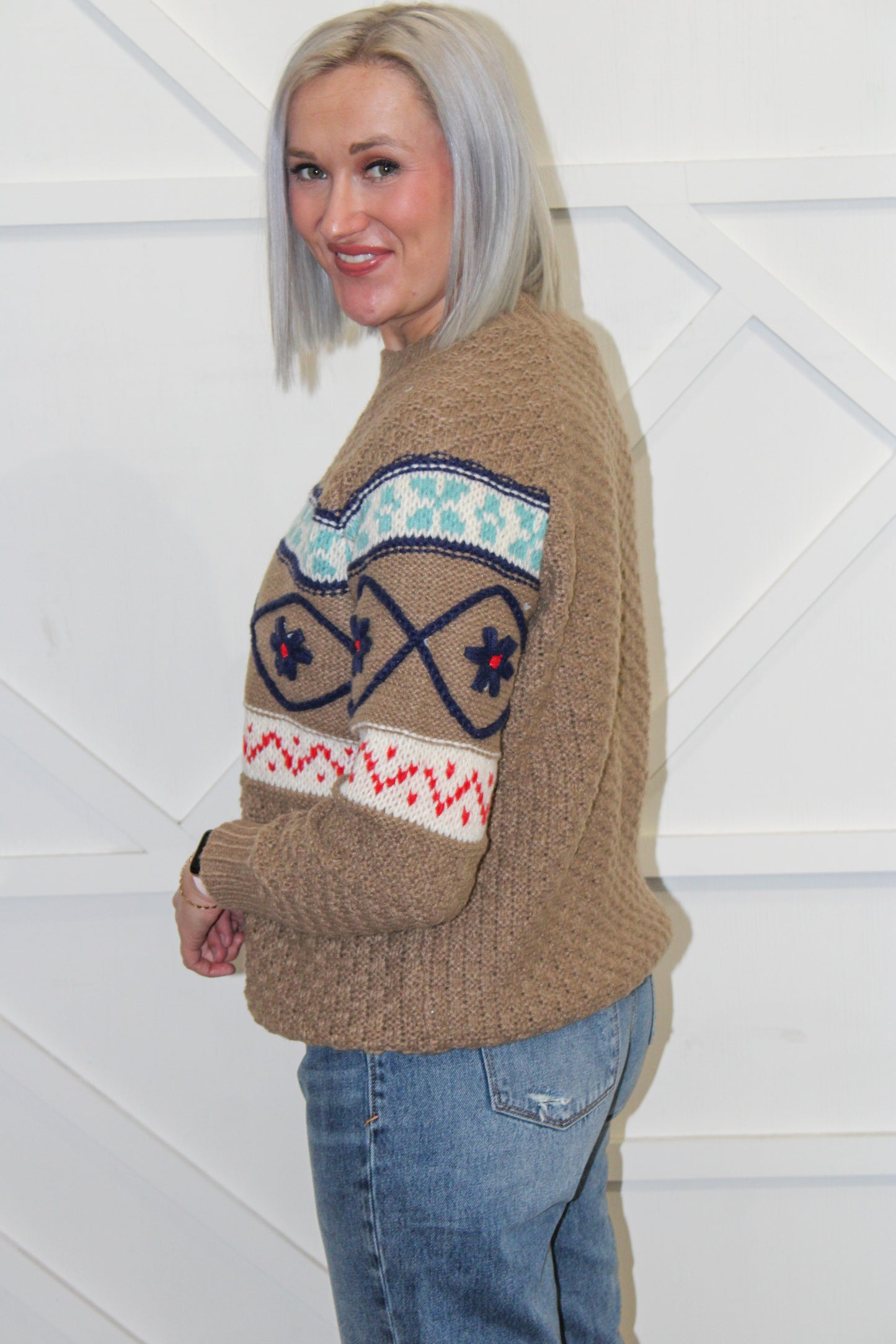 Willow Mocha Sweater