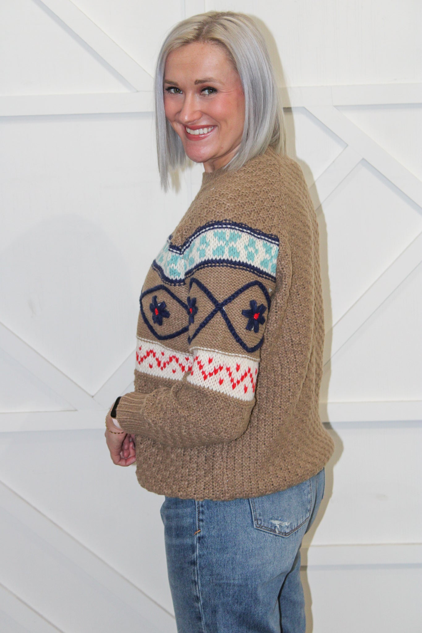Willow Mocha Sweater