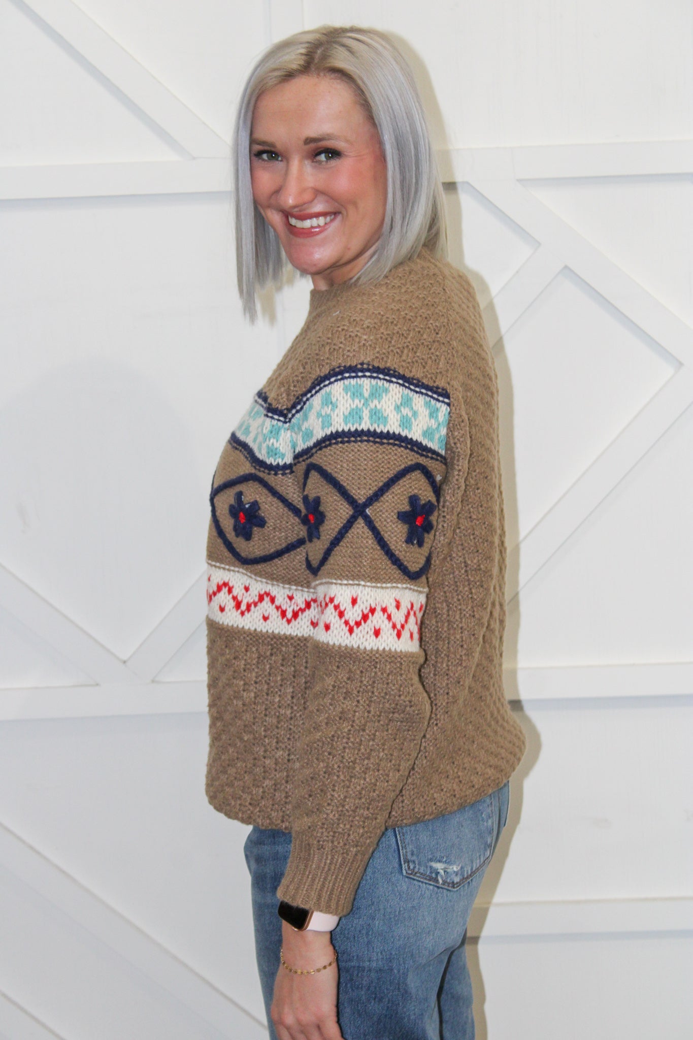 Willow Mocha Sweater