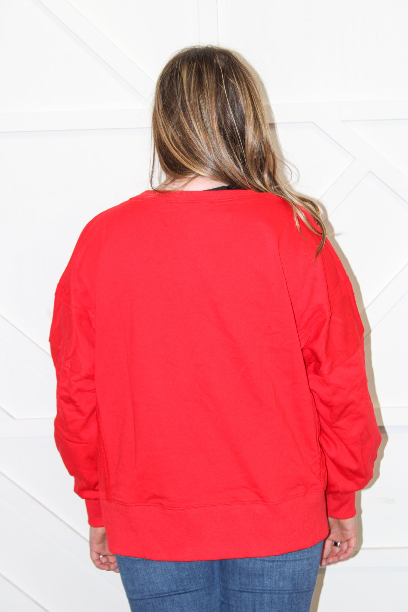 Light Sequin Sweatshirt