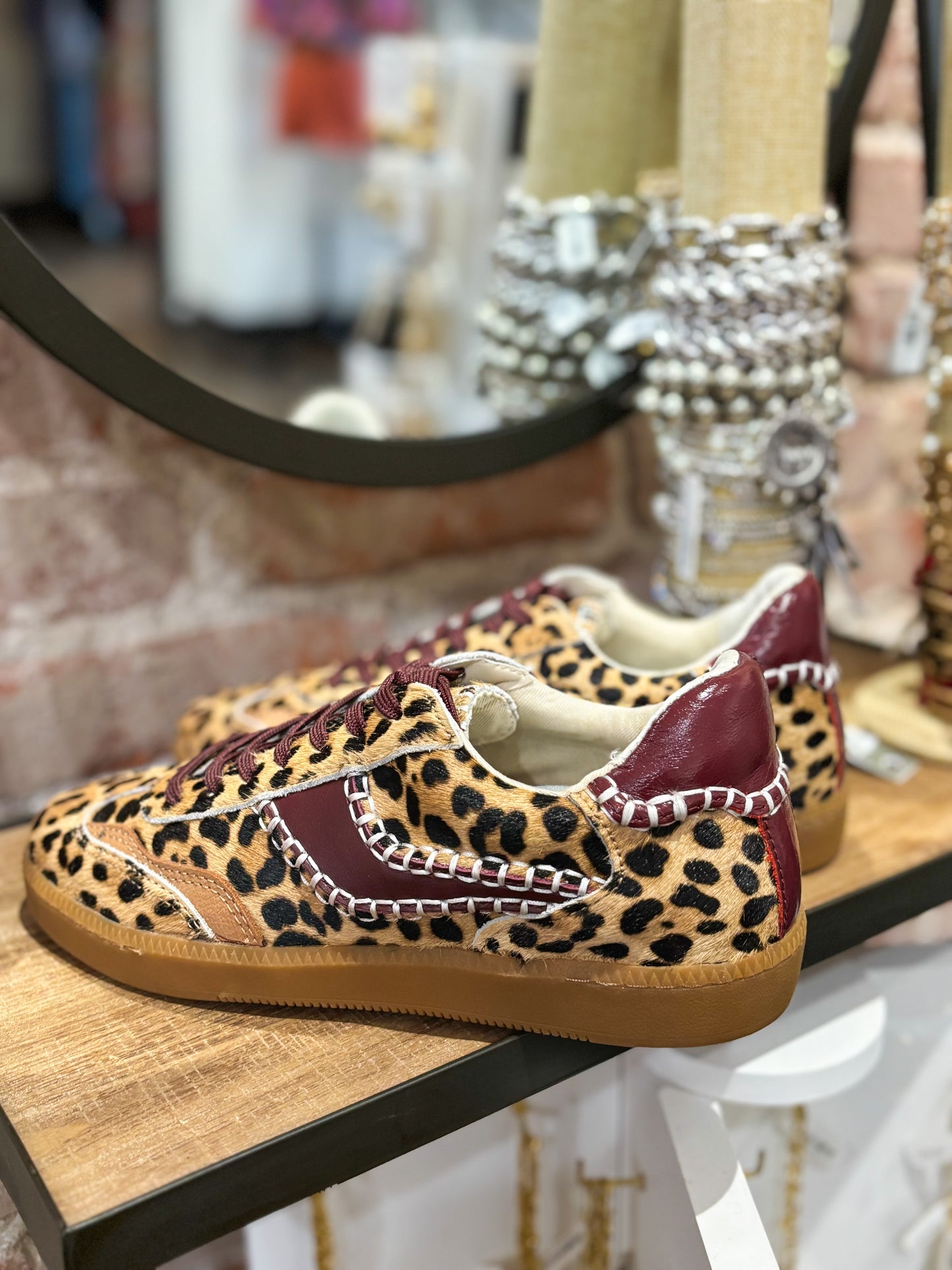 Notice Leopard Sneaker