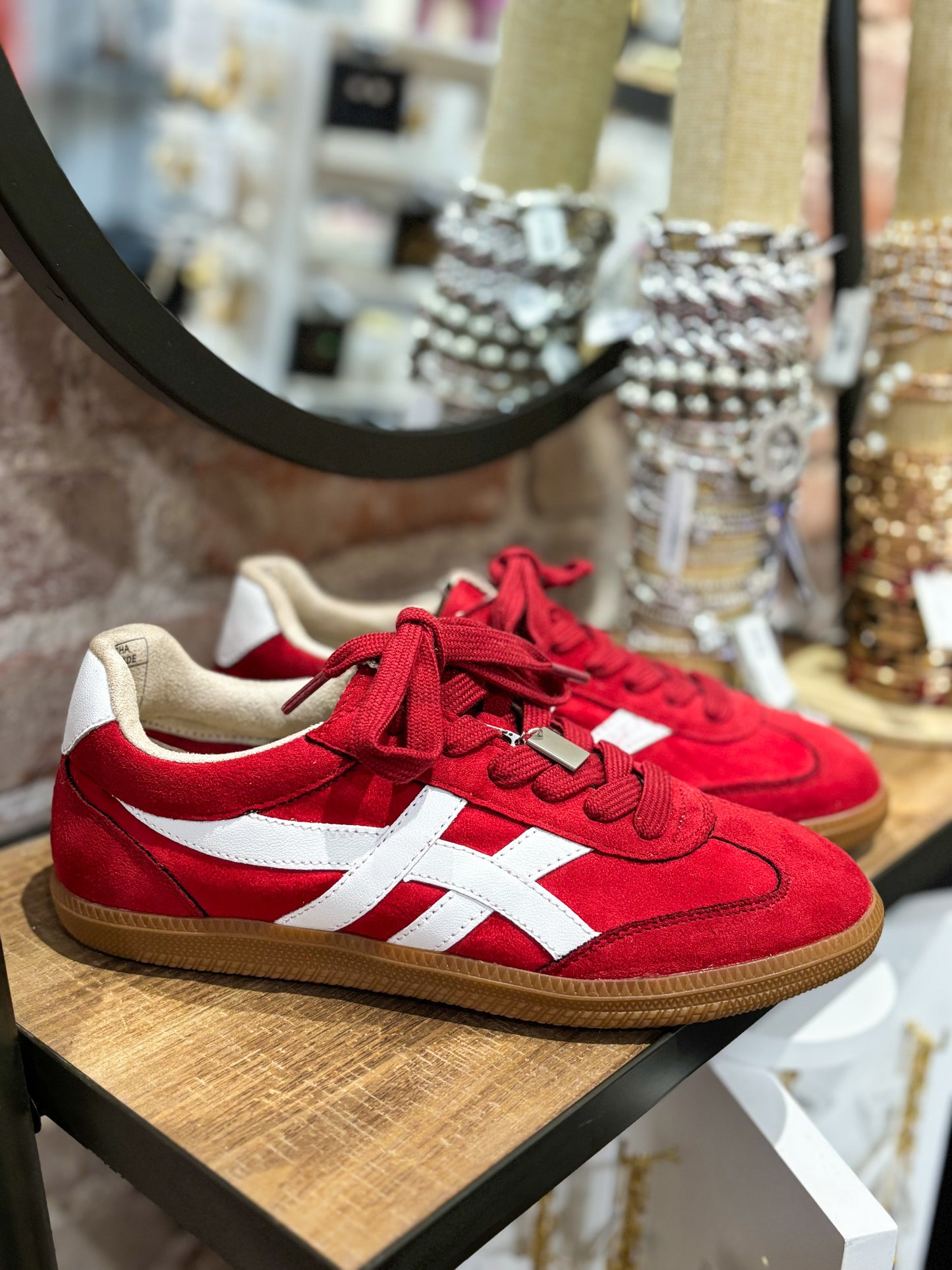 Red Sasha Sneaker