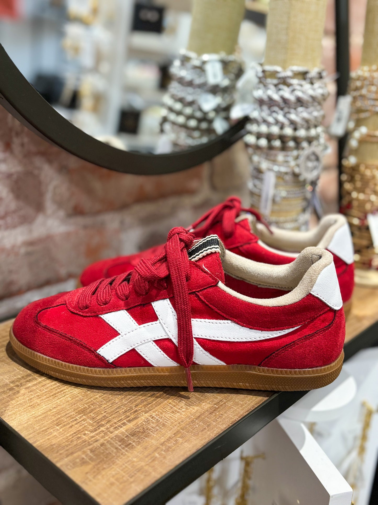 Red Sasha Sneaker