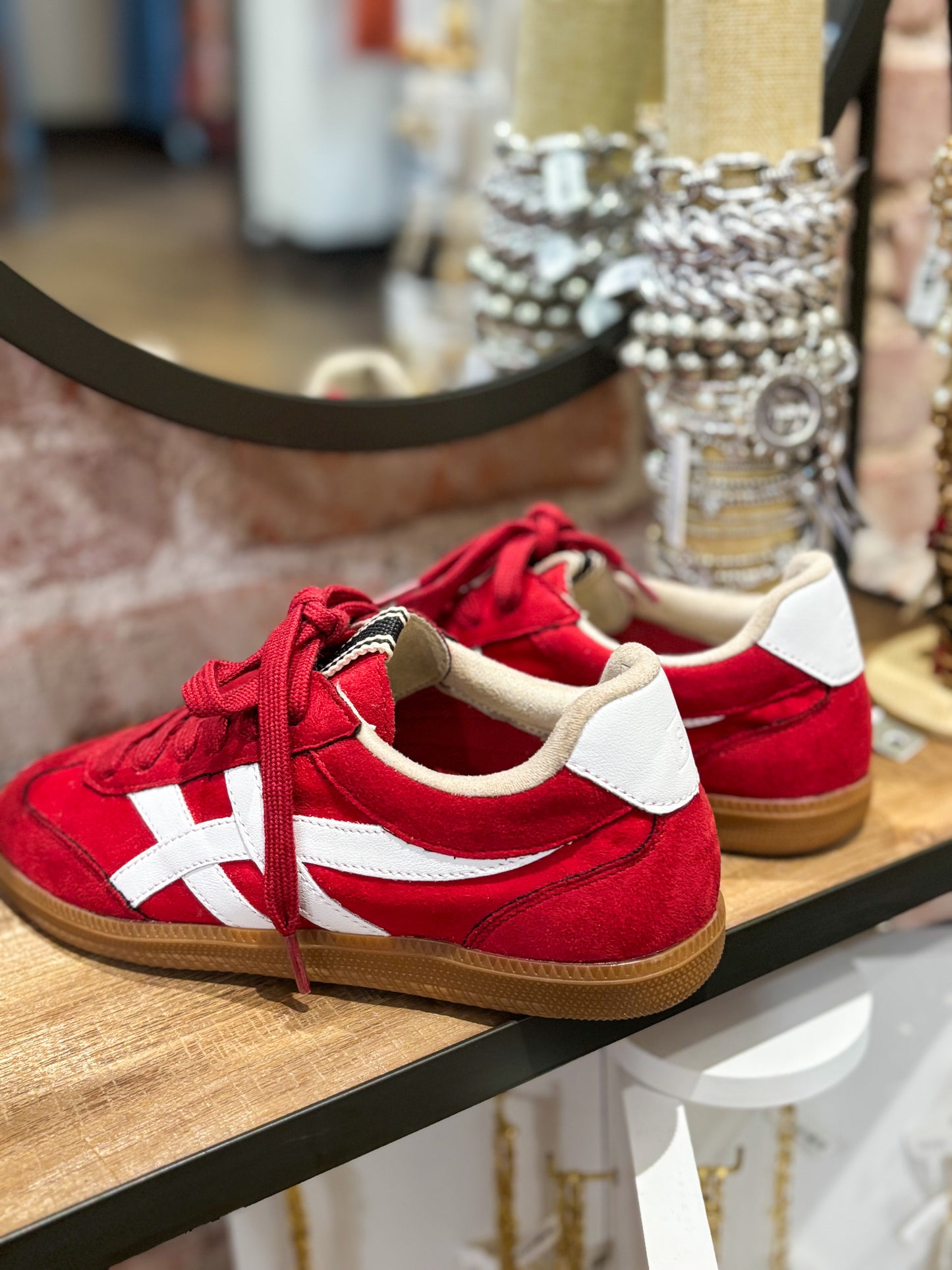 Red Sasha Sneaker