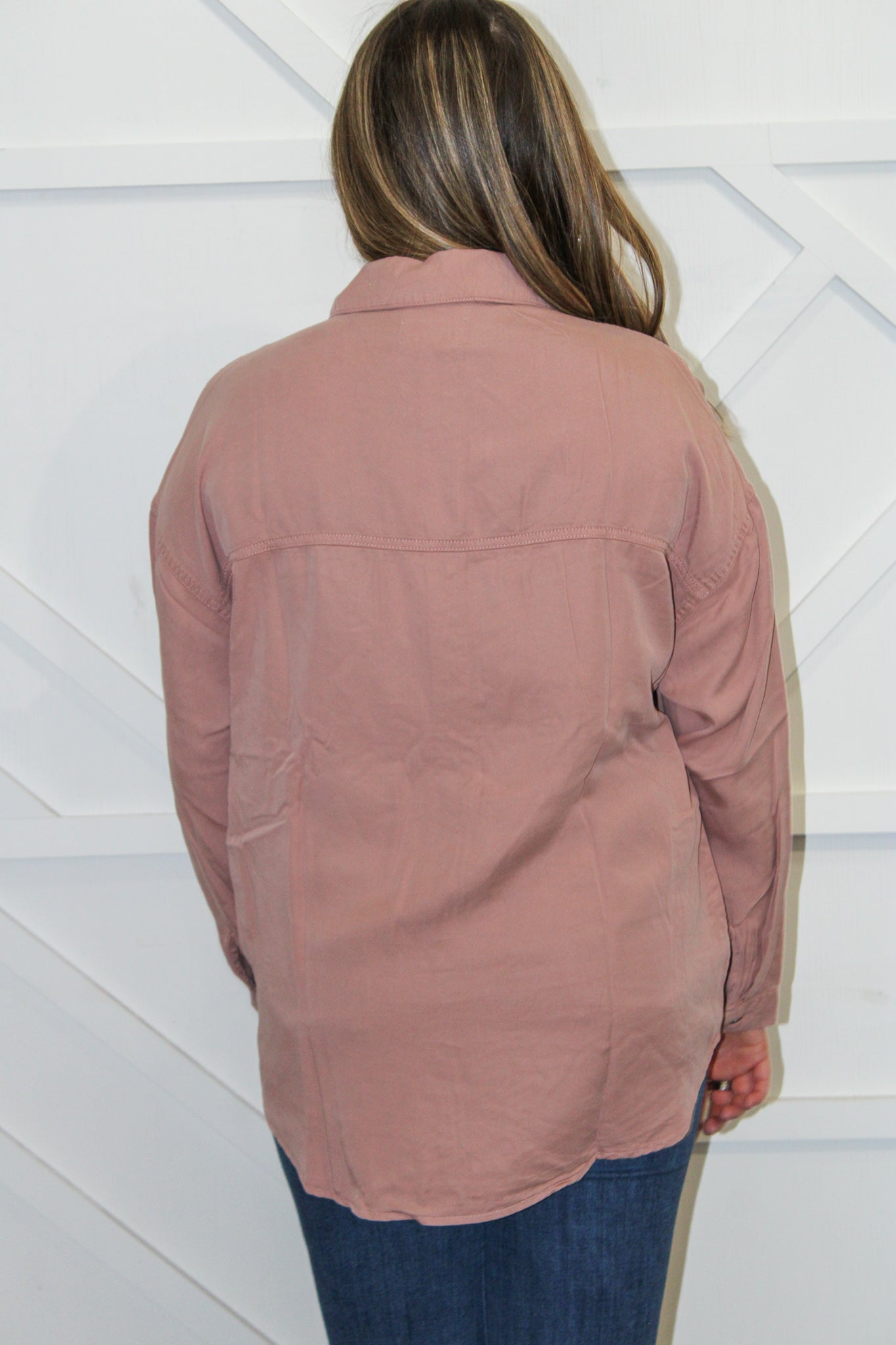 Lindi Oversized Tencel Shirt