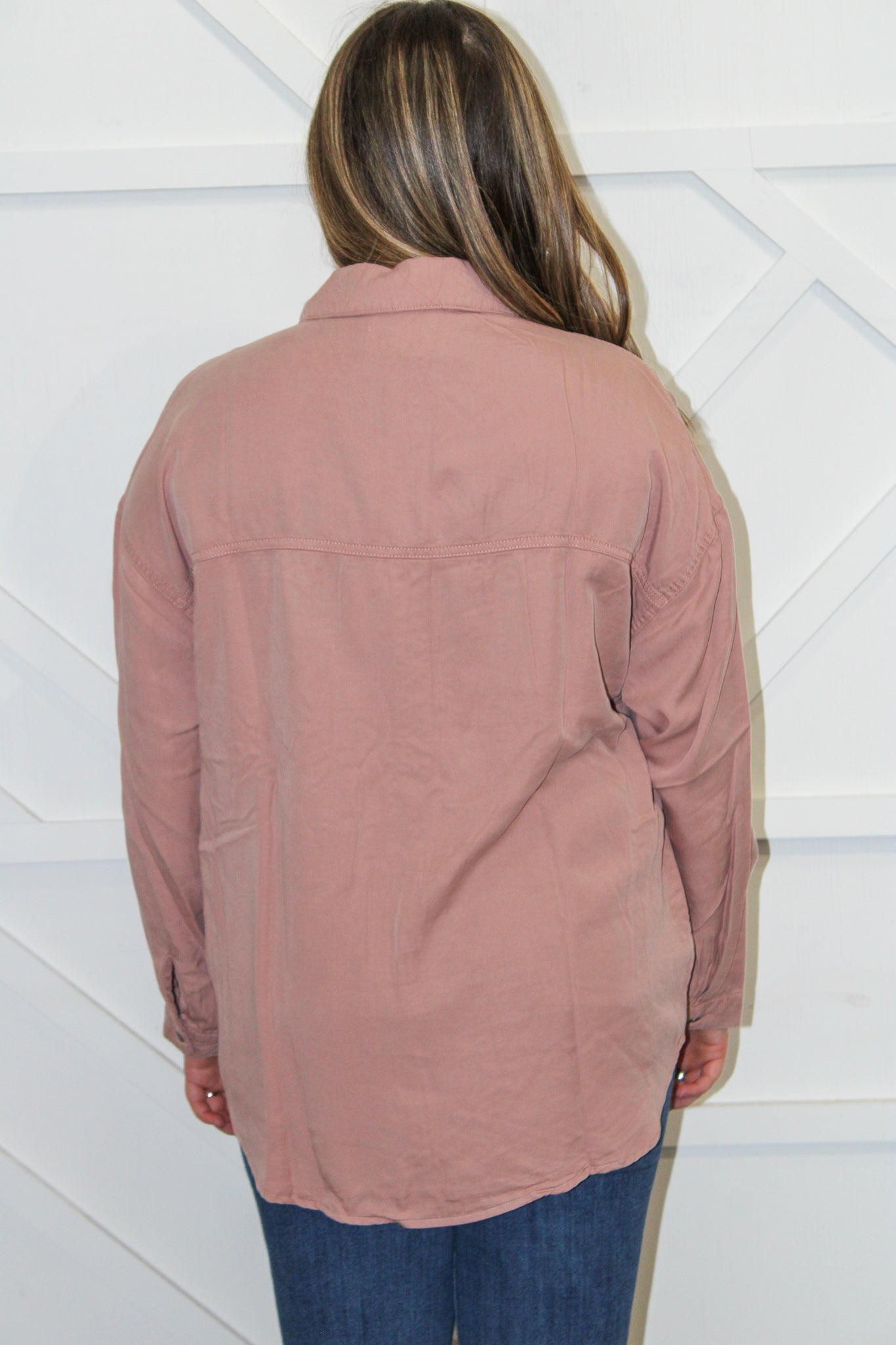 Lindi Oversized Tencel Shirt