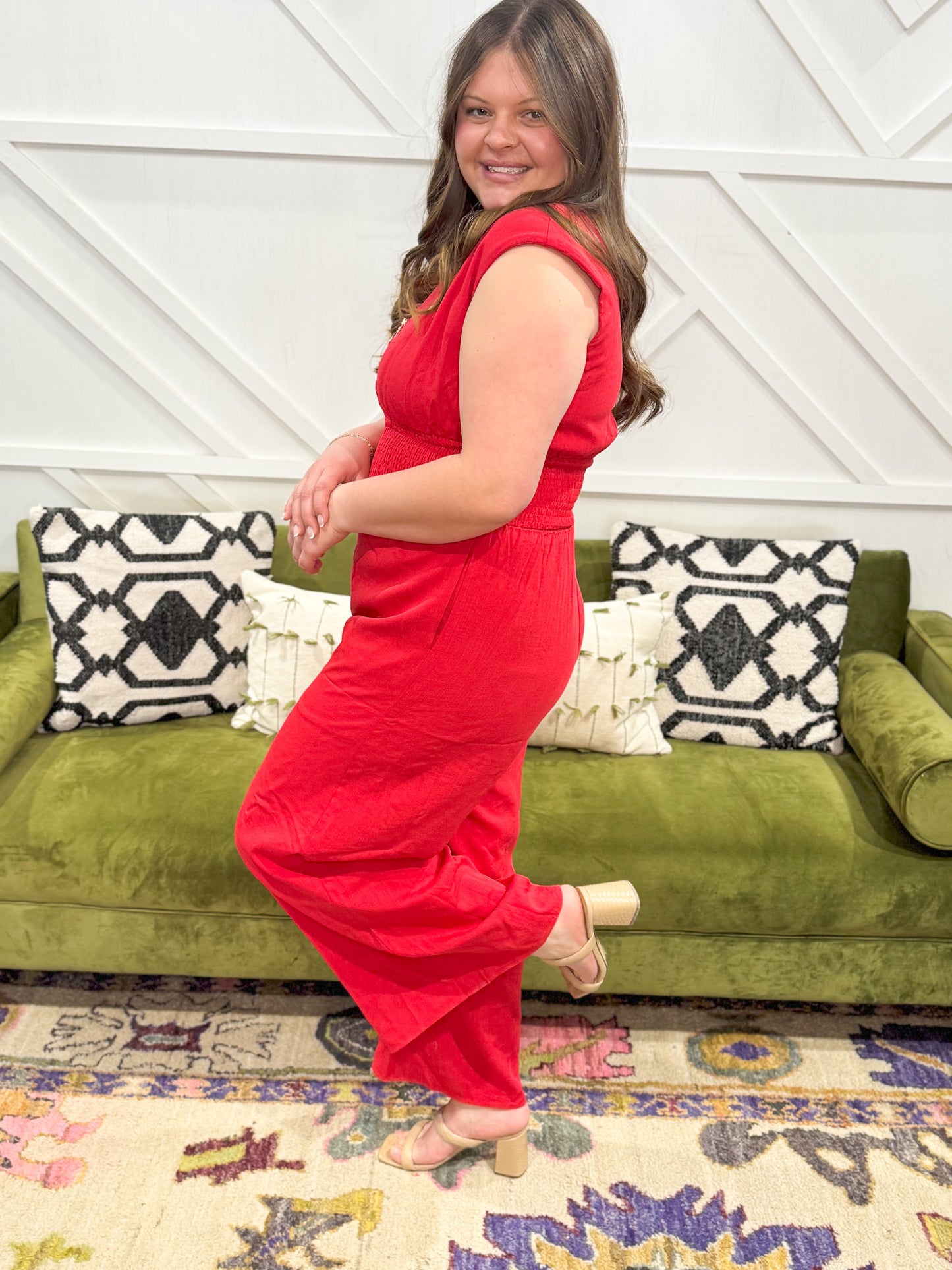 Briley Vneck Jumpsuit