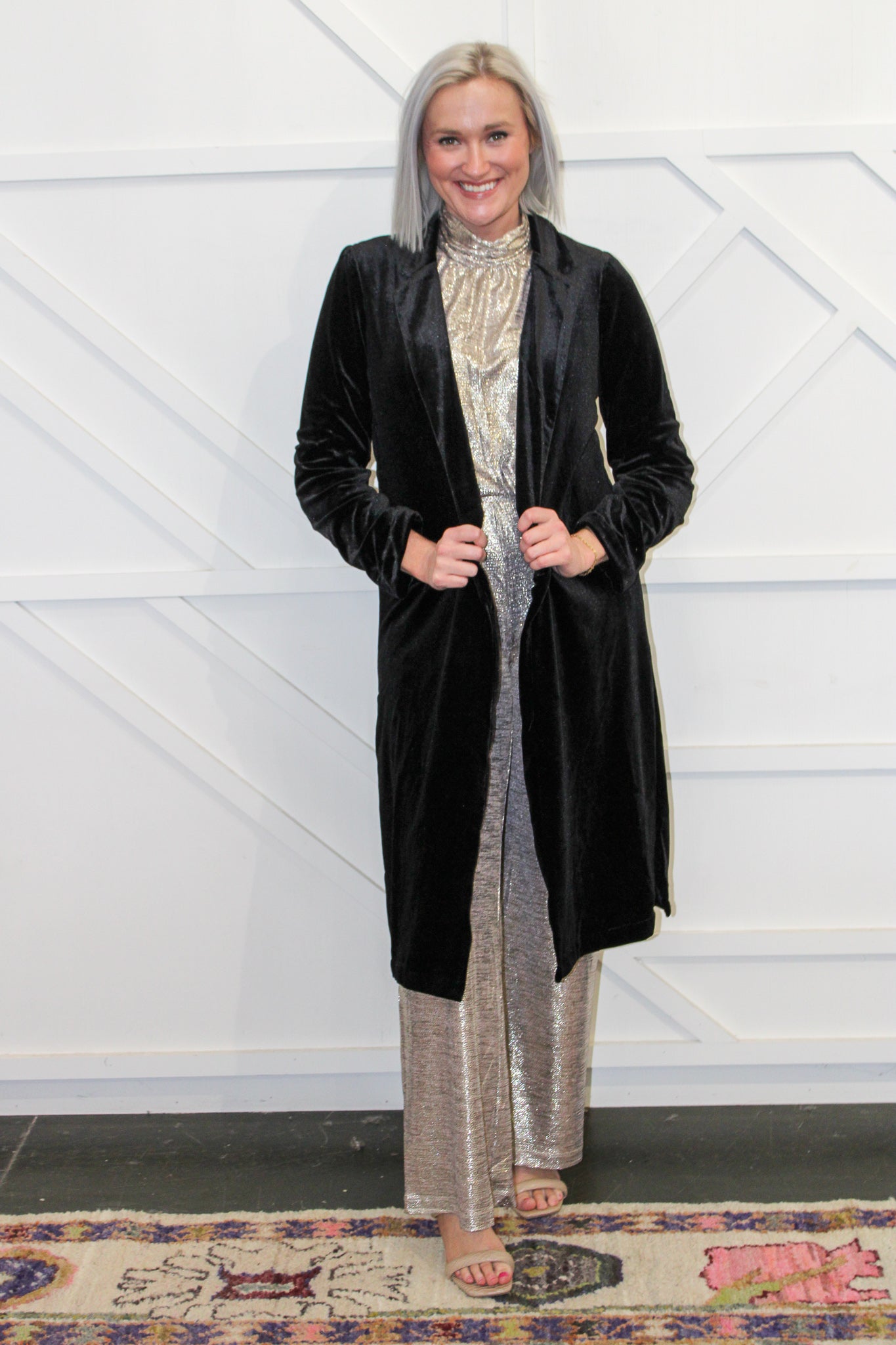 Gaby Velvet Duster