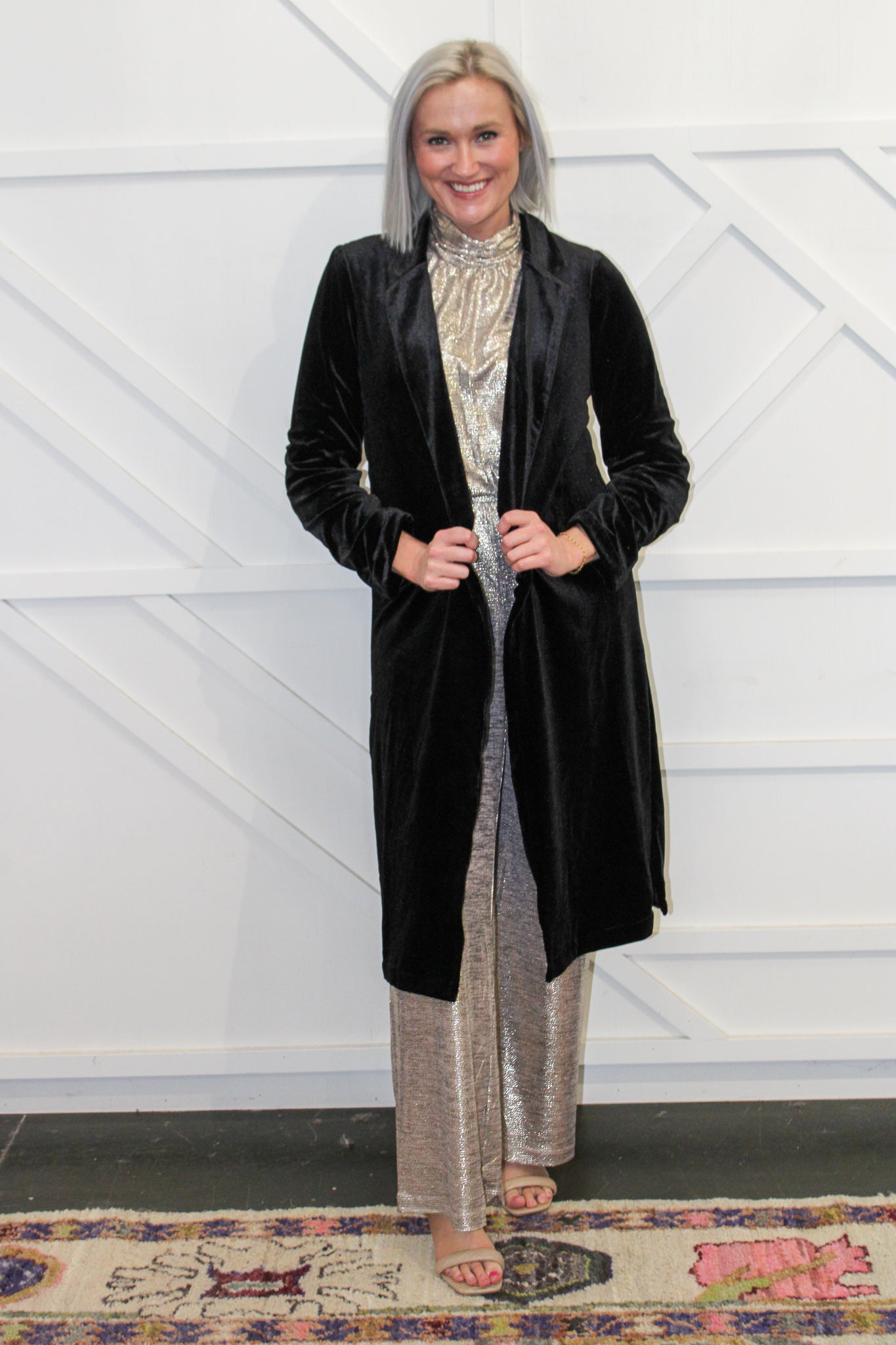 Gaby Velvet Duster